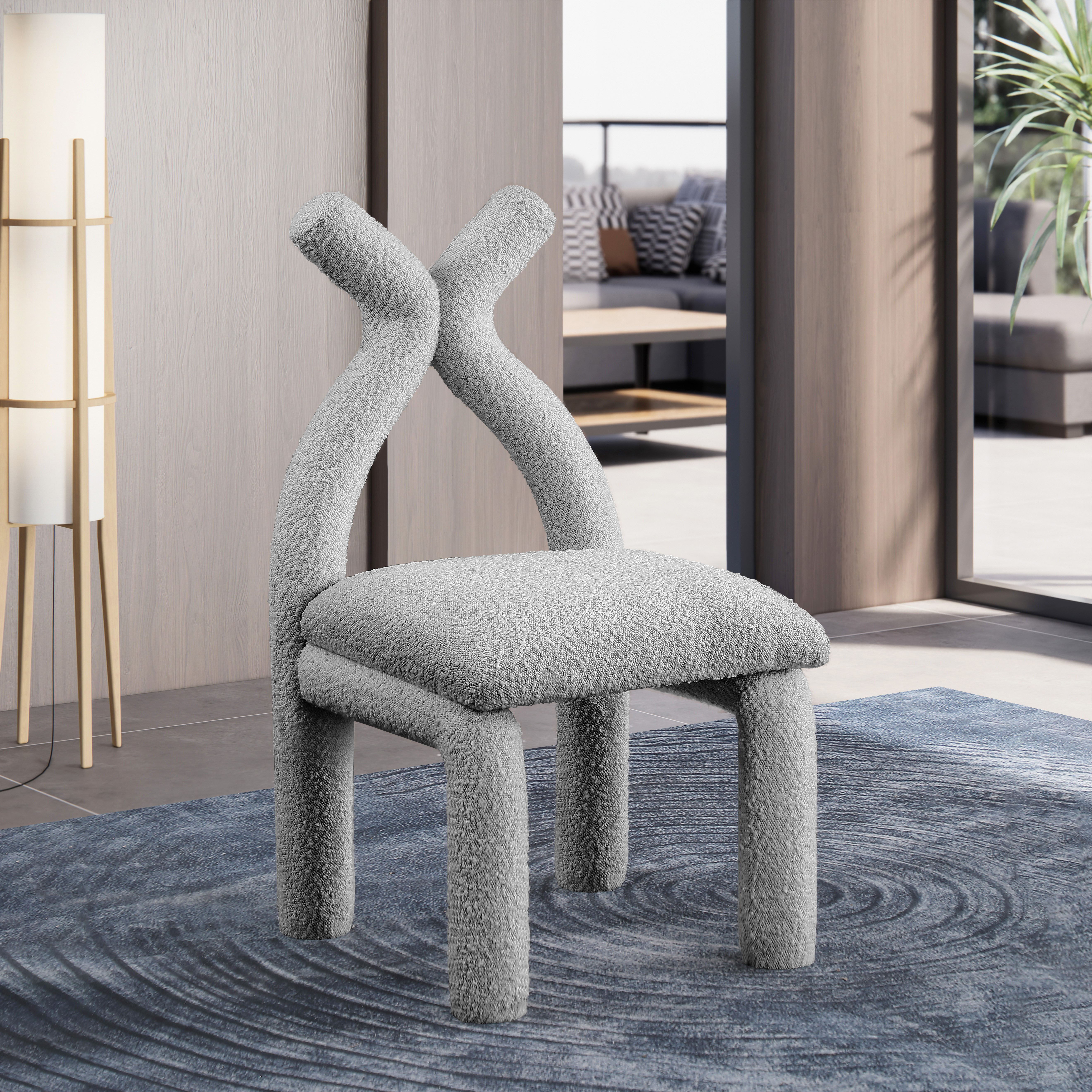 Xena - Accent / Dining Chair - Gray
