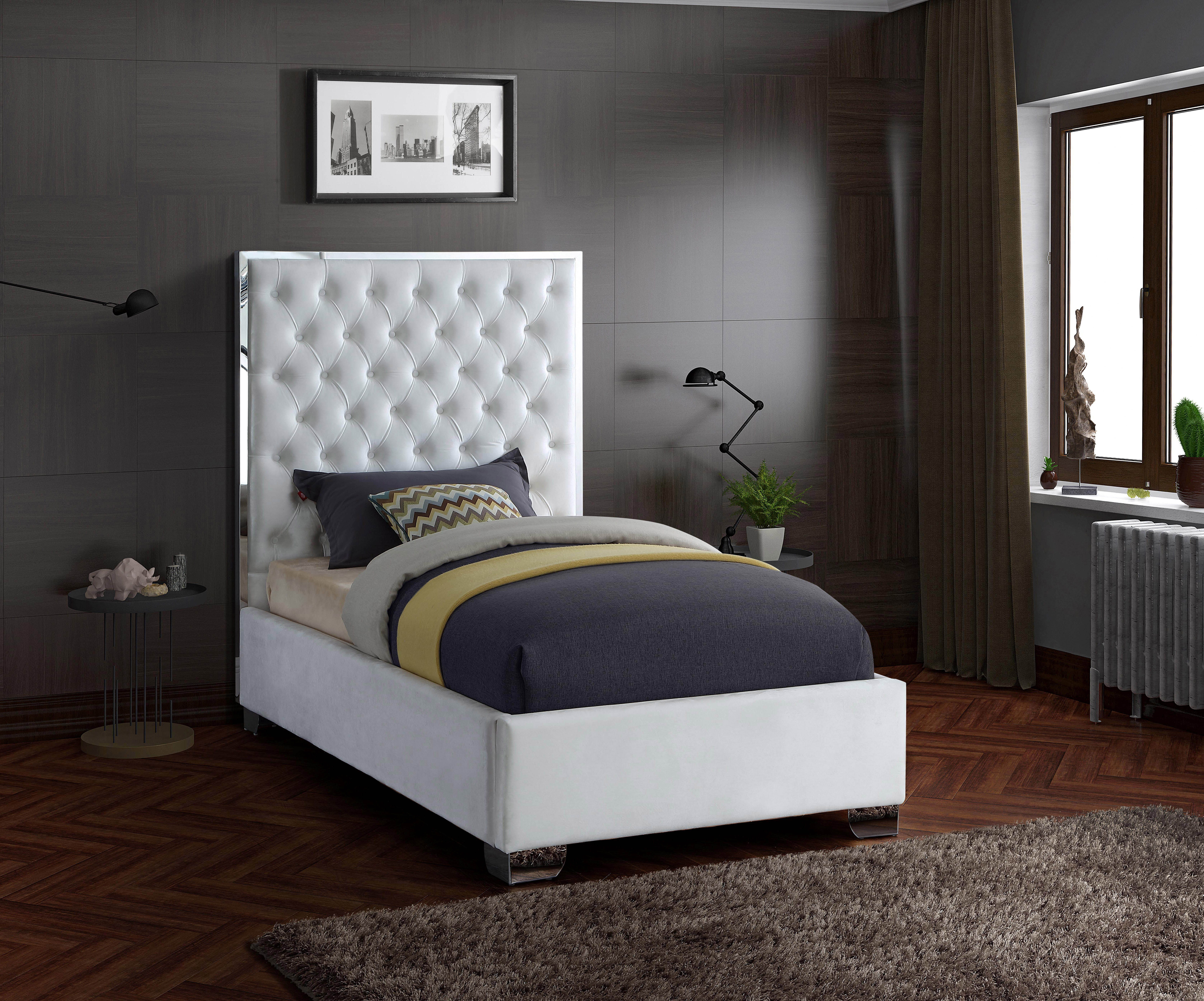 Lexi - Twin Bed - White