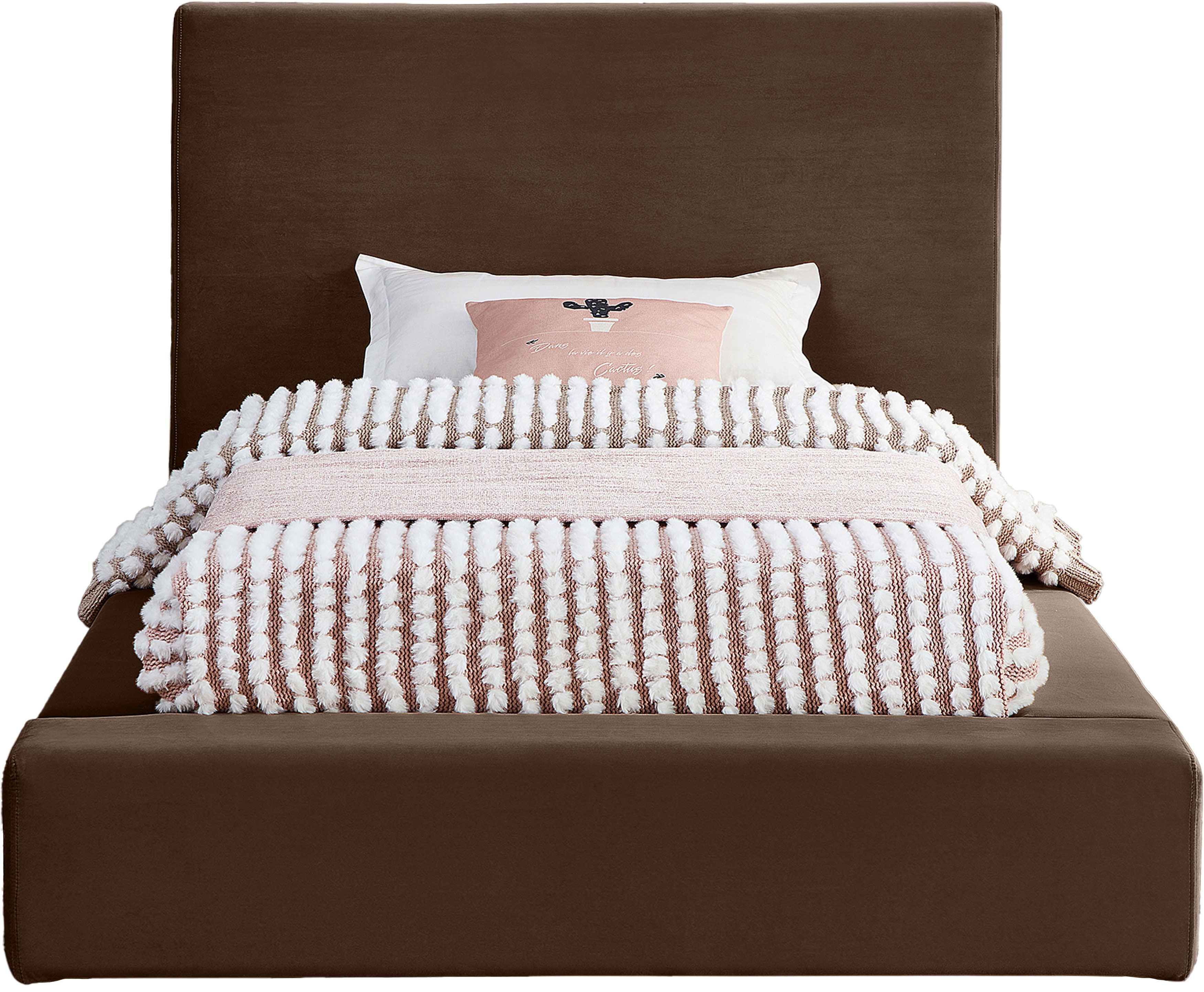 Dorian - Twin Bed - Brown