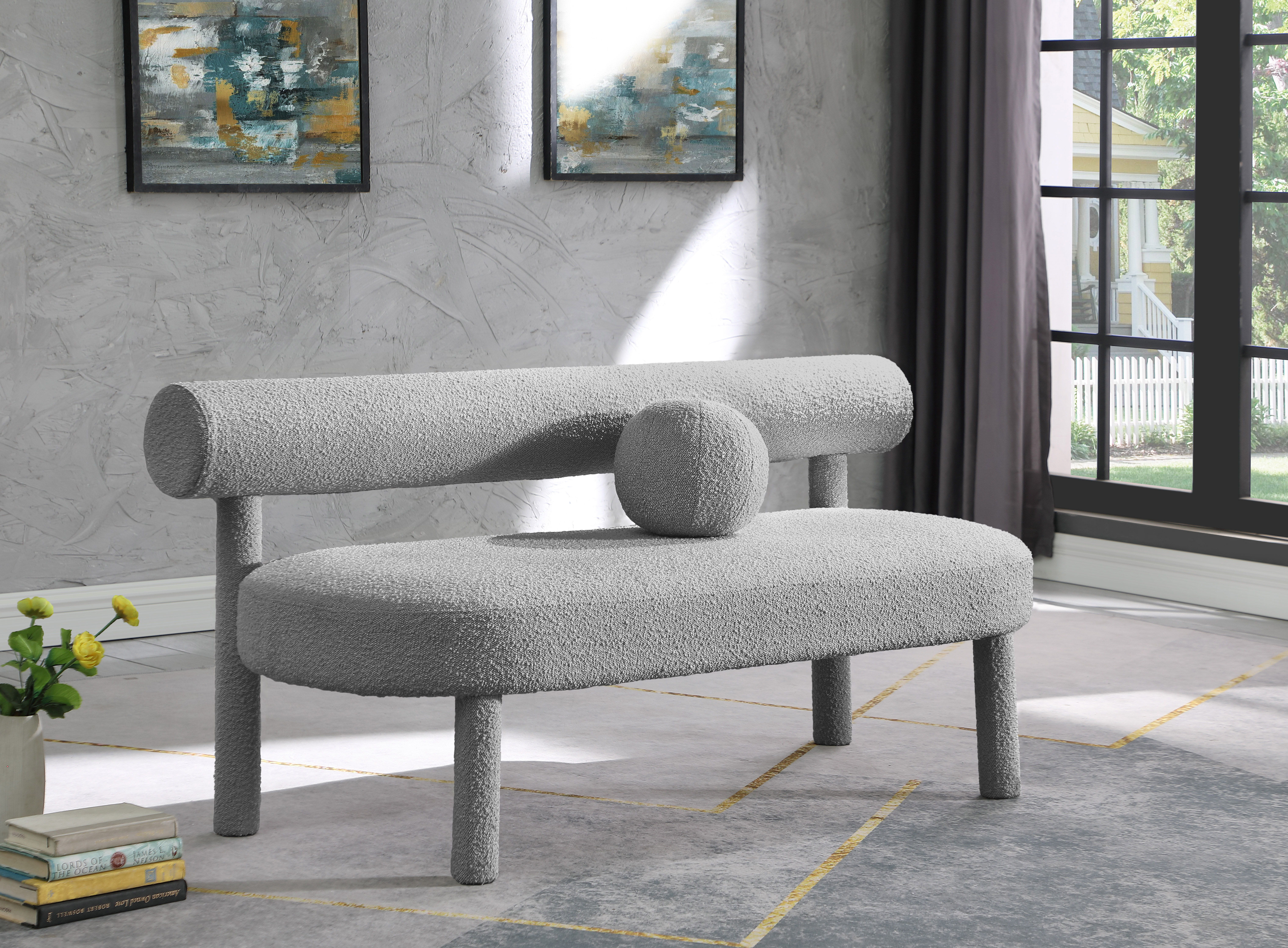 Parlor - Bench - Gray