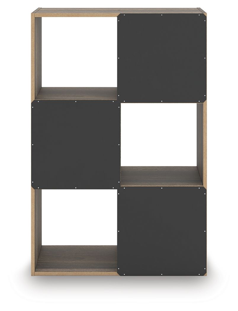 Ashley Furniture Shallifer - Six Cube Organizer - Brown - Image 5