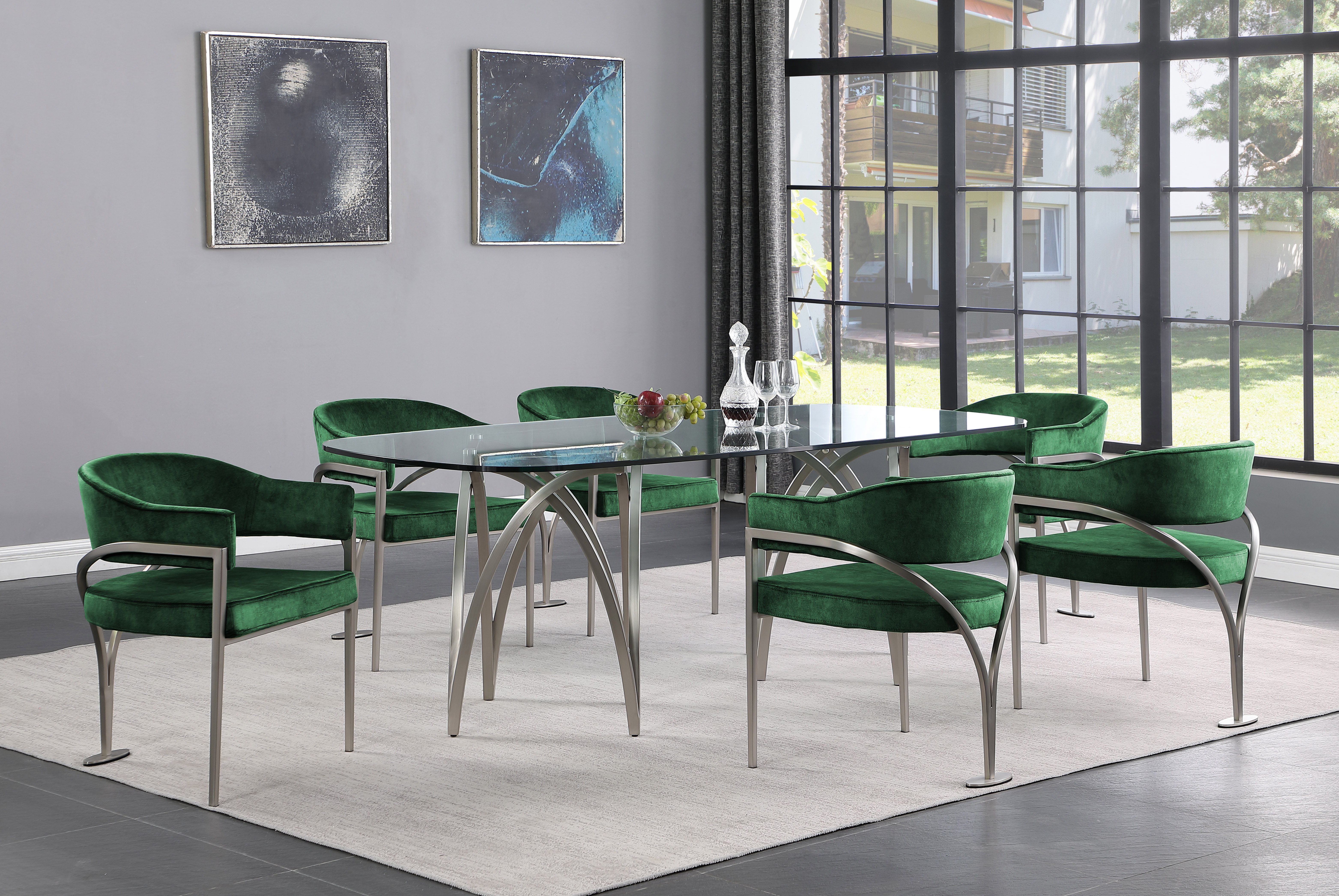 Madelyn - Dining Chair (Set of 2) - Green