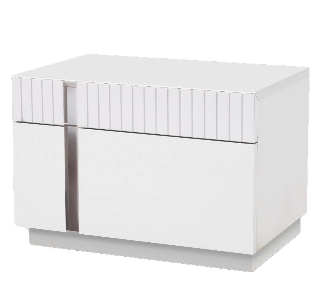 Helen - Left Nightstand - White