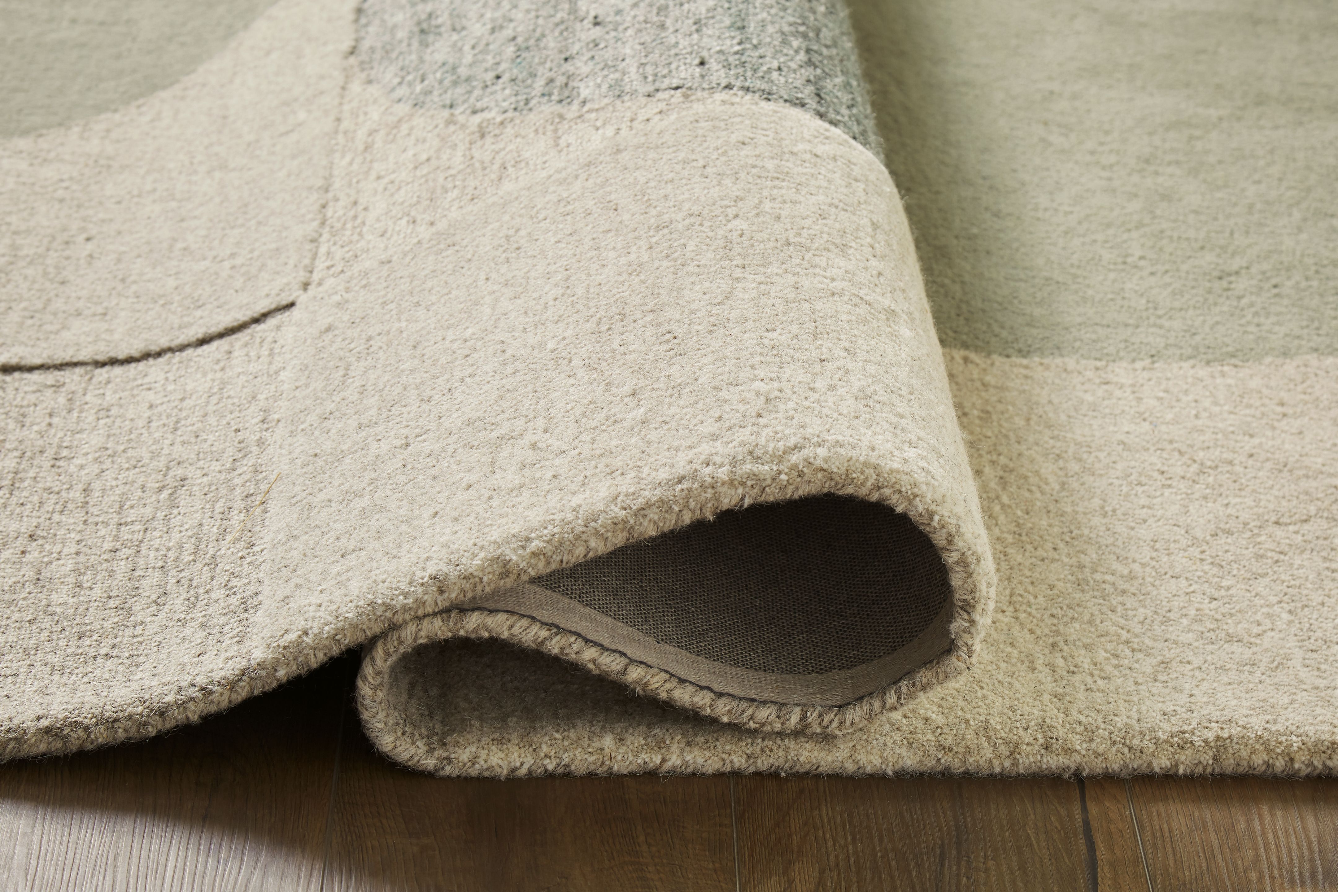 Ashley Furniture Dallane - 8' x 10' Rug - Linen / Blue / Green - Image 4