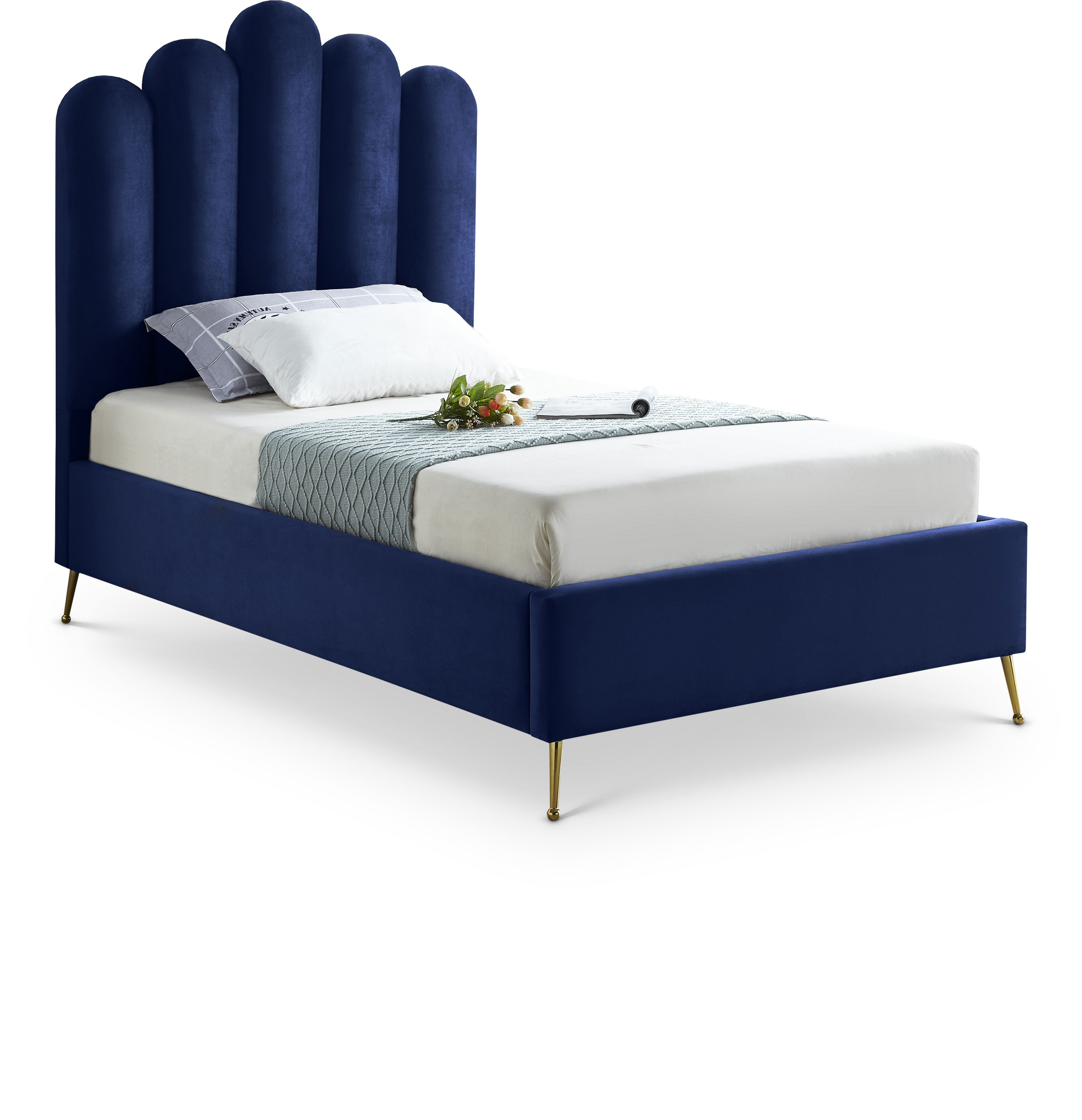 Lily - Twin Bed - Navy