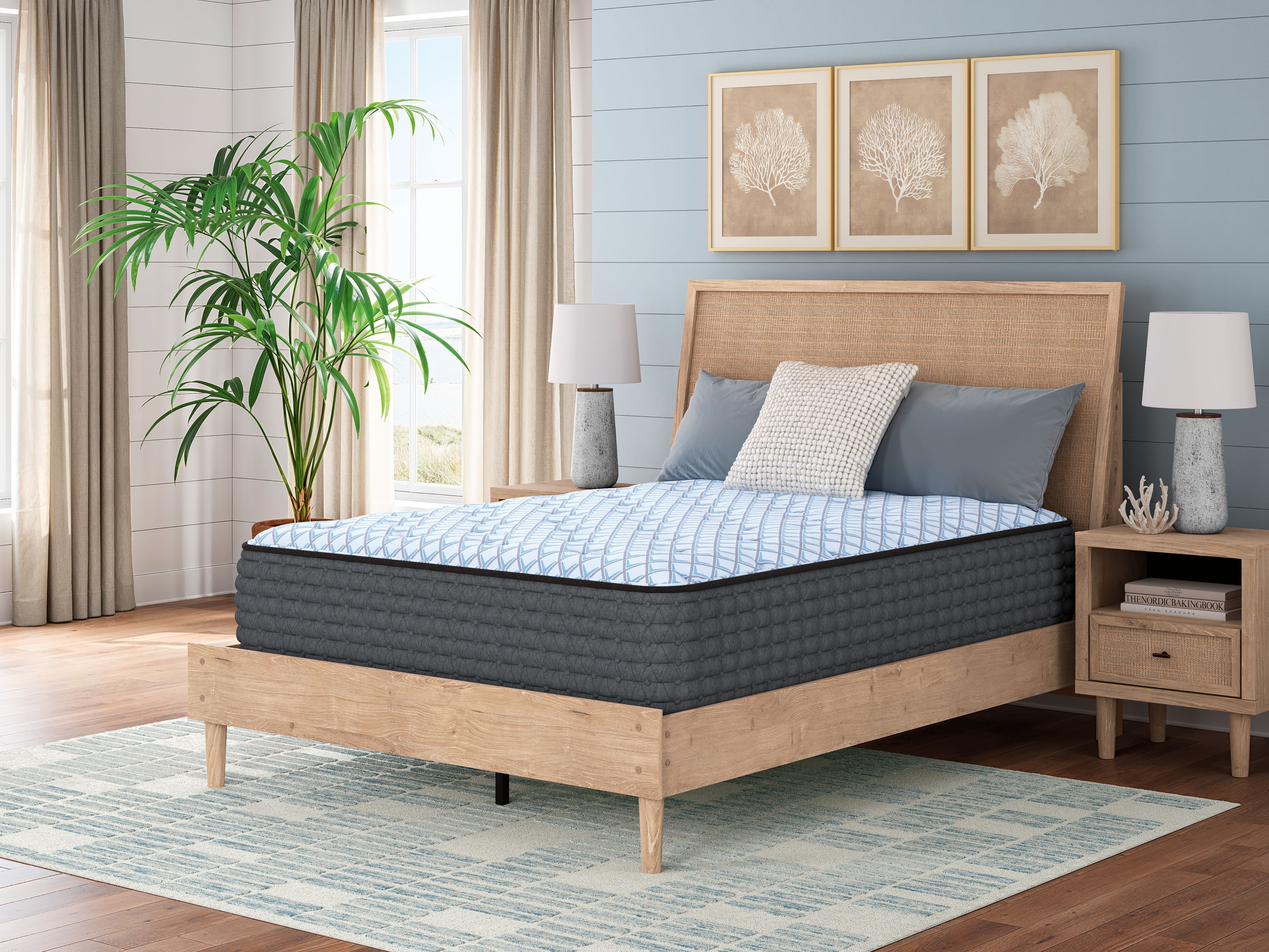 Ashley Furniture Destin Cove Plush - Full Mattress - Blue - Image 2