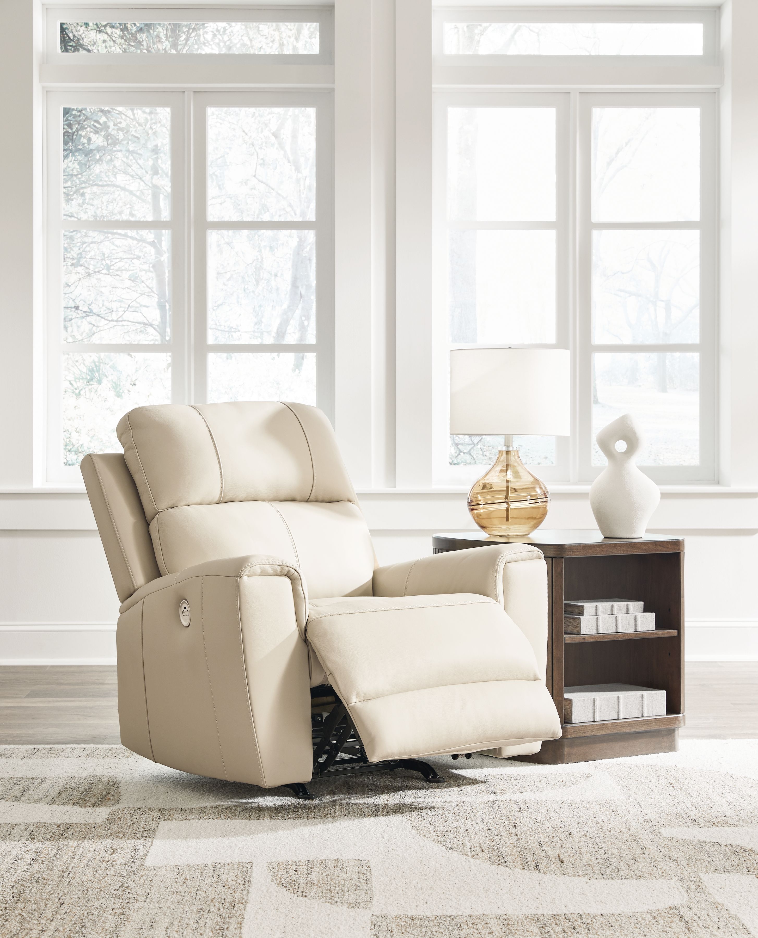 Ashley Furniture Dahlmoore - Power Rocker Recliner - Almond - Image 8