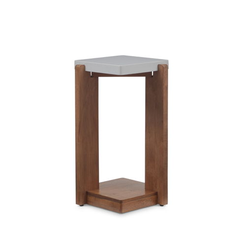 Lincoln - Accent Table - Light Brown, light brown