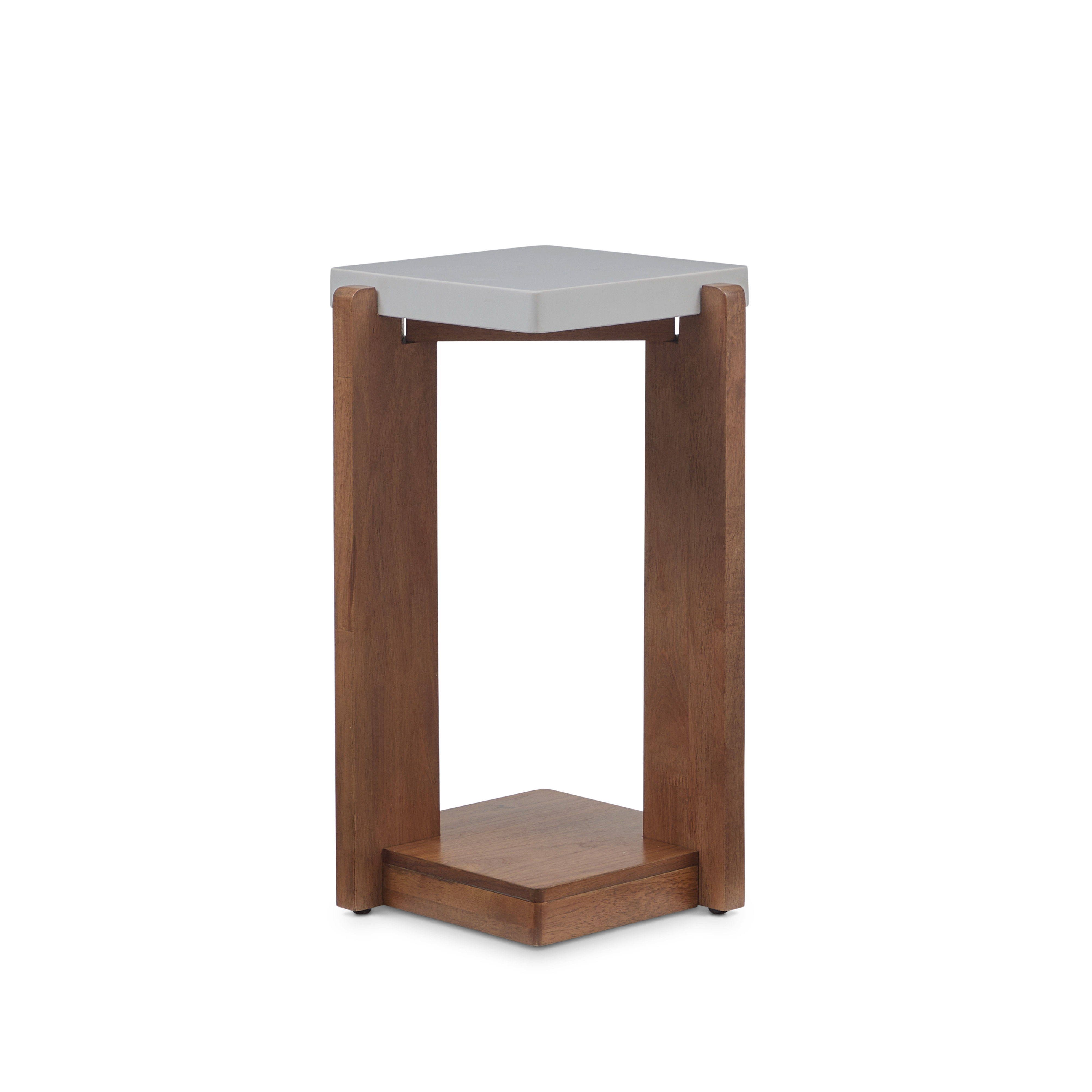 Lincoln - Accent Table - Light Brown, light brown