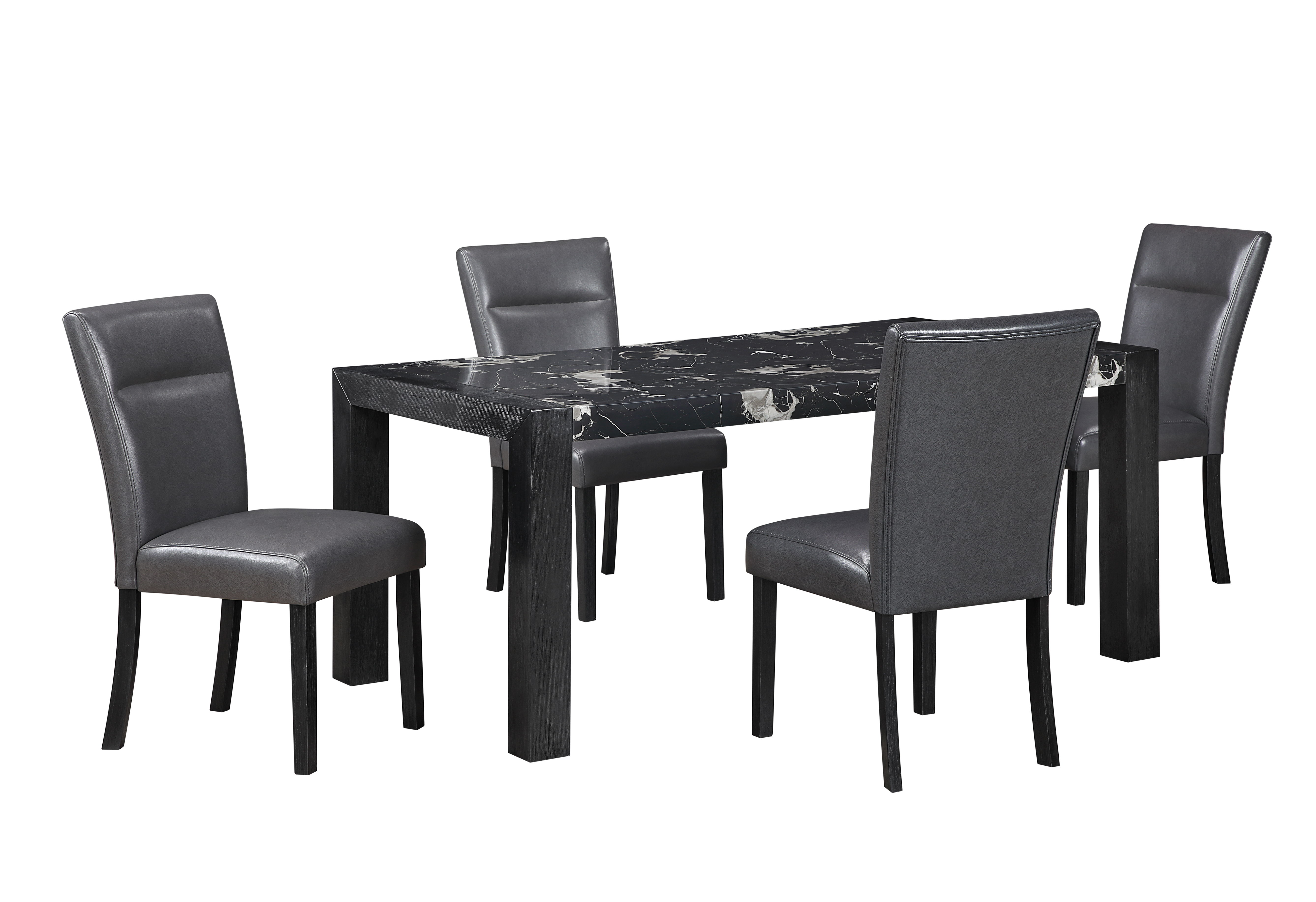 D4088DT - Dining Table - Black