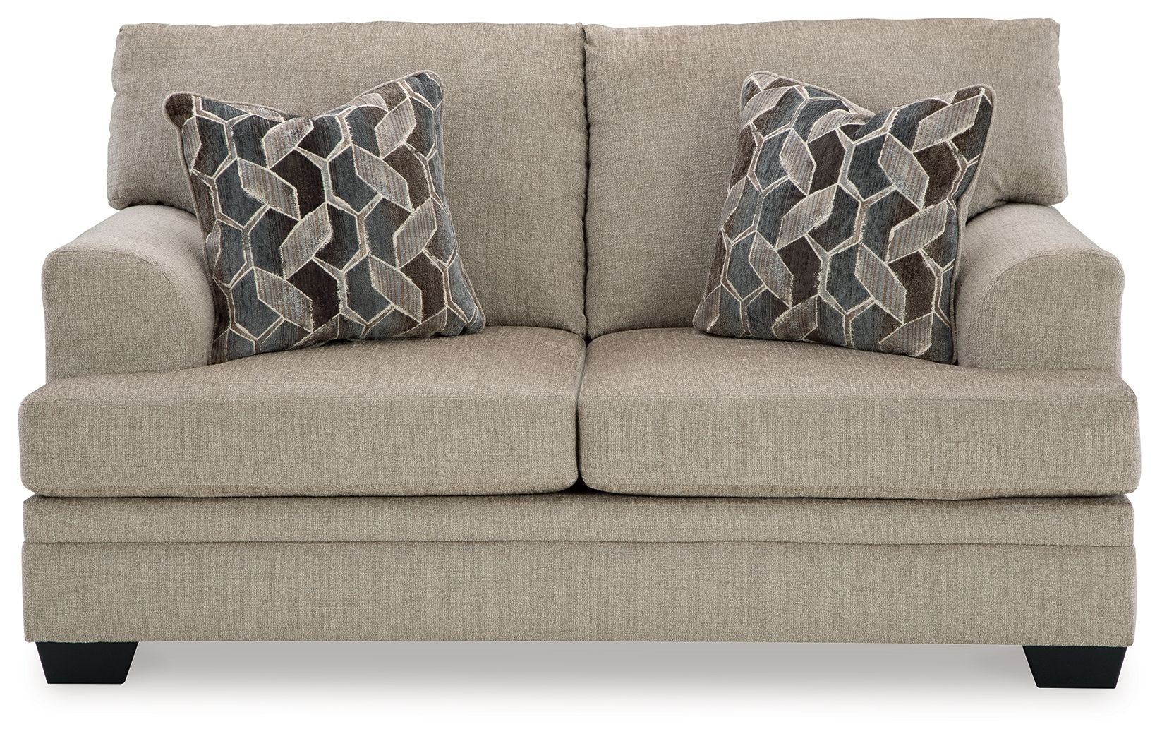 Ashley Furniture Stonemeade - Loveseat - Taupe - Image 3
