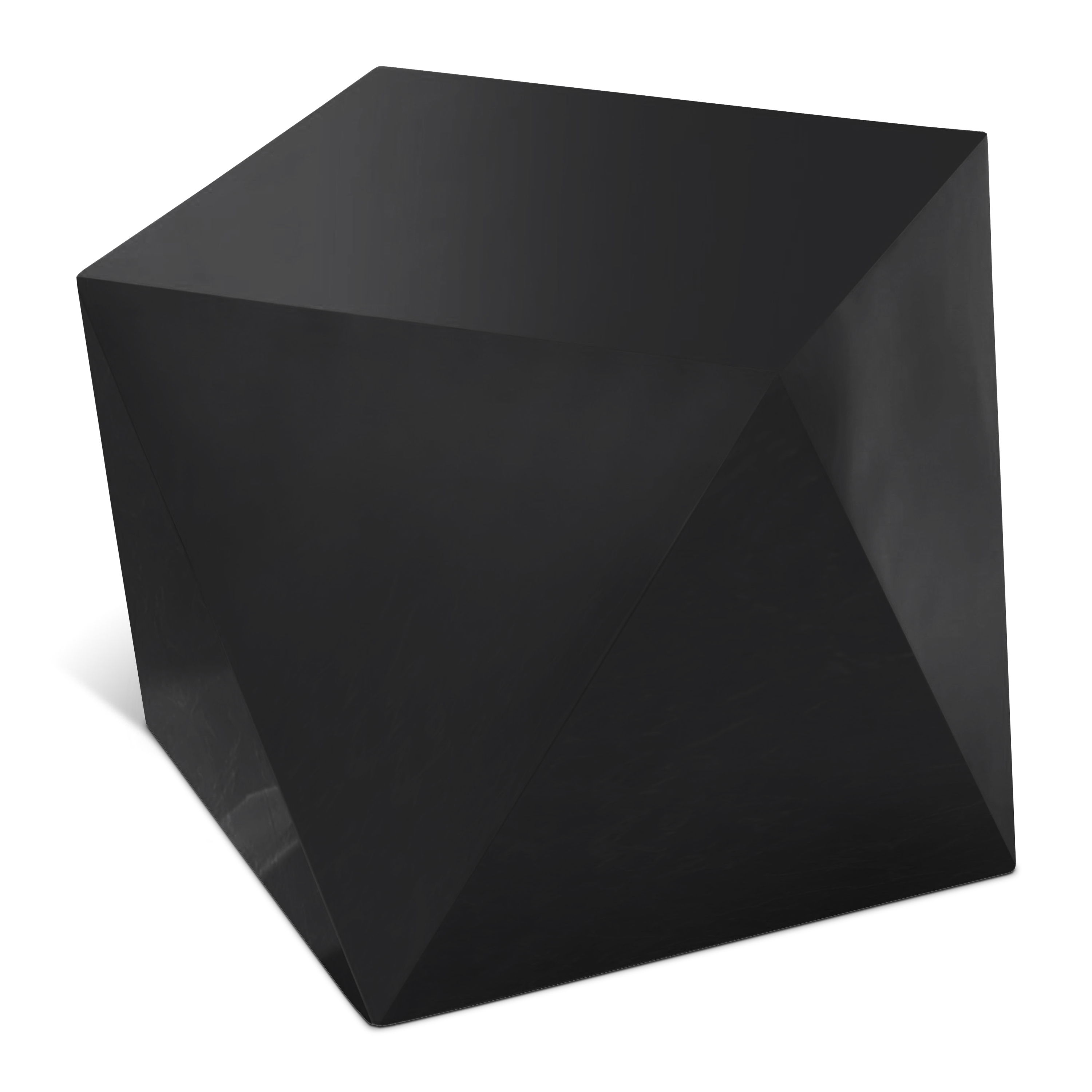 Gemma - End Table - Matte Black