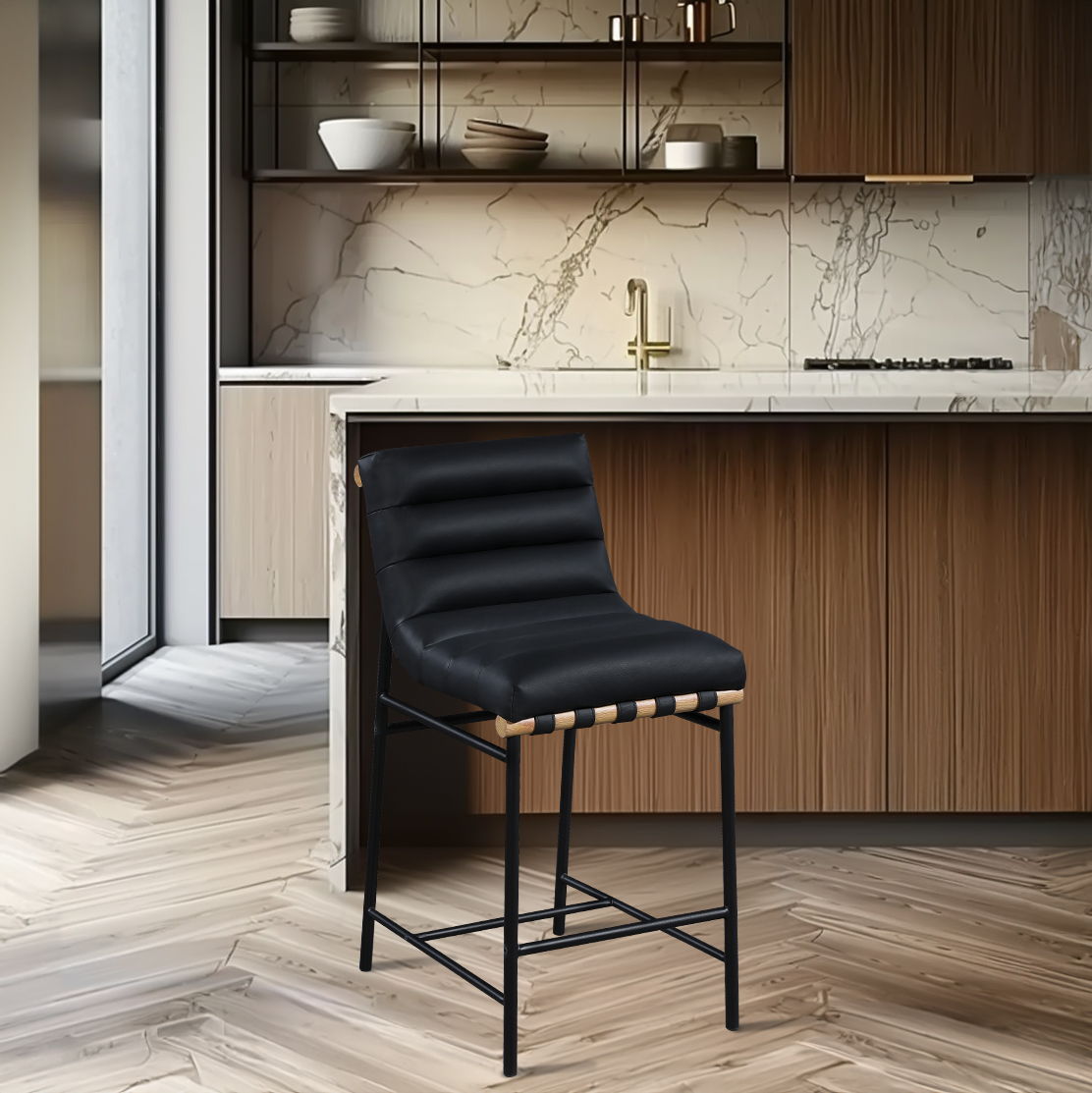 Burke - Counter Stool - Black
