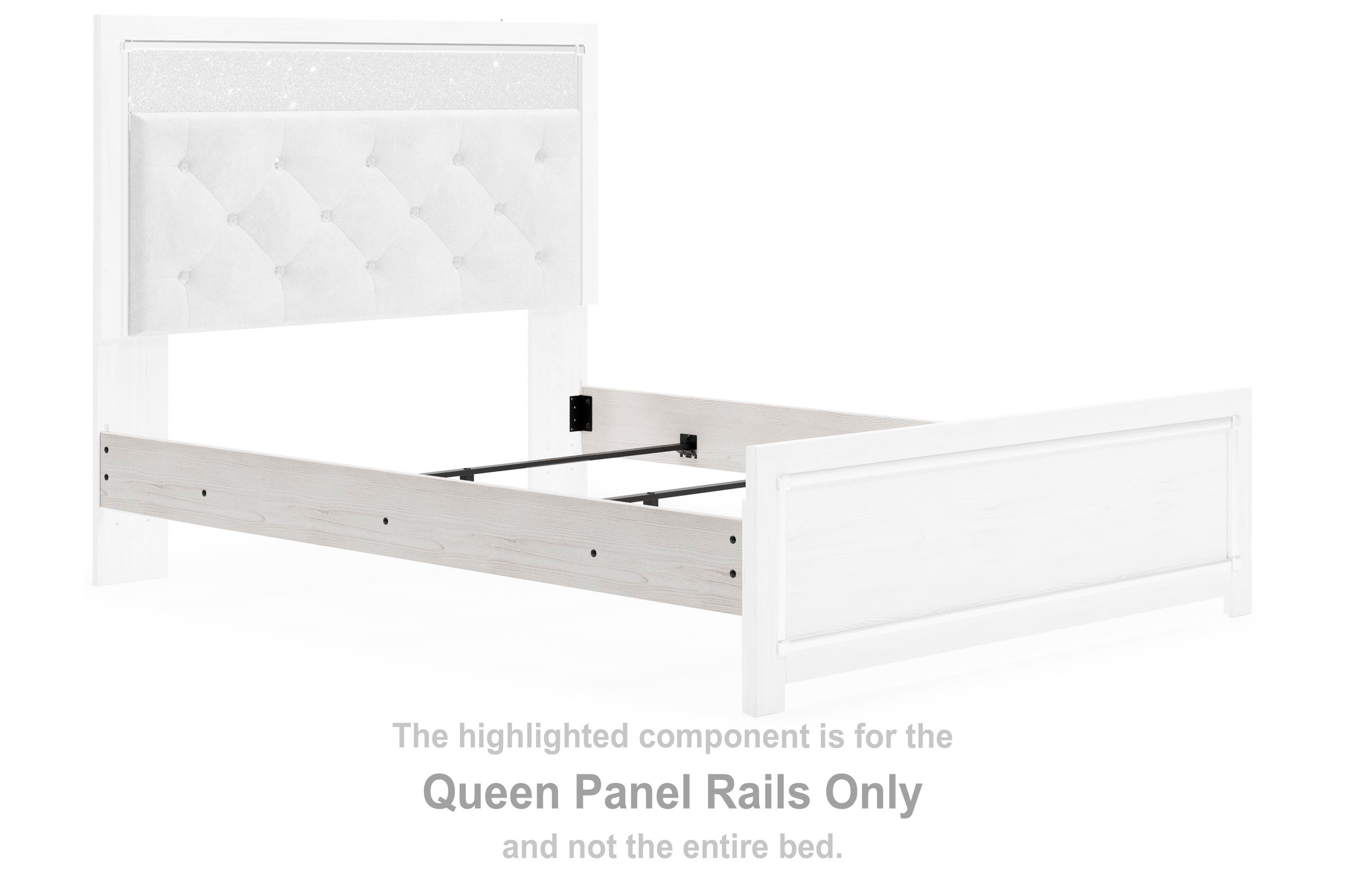 Altyra – Queen Panel Rails – White