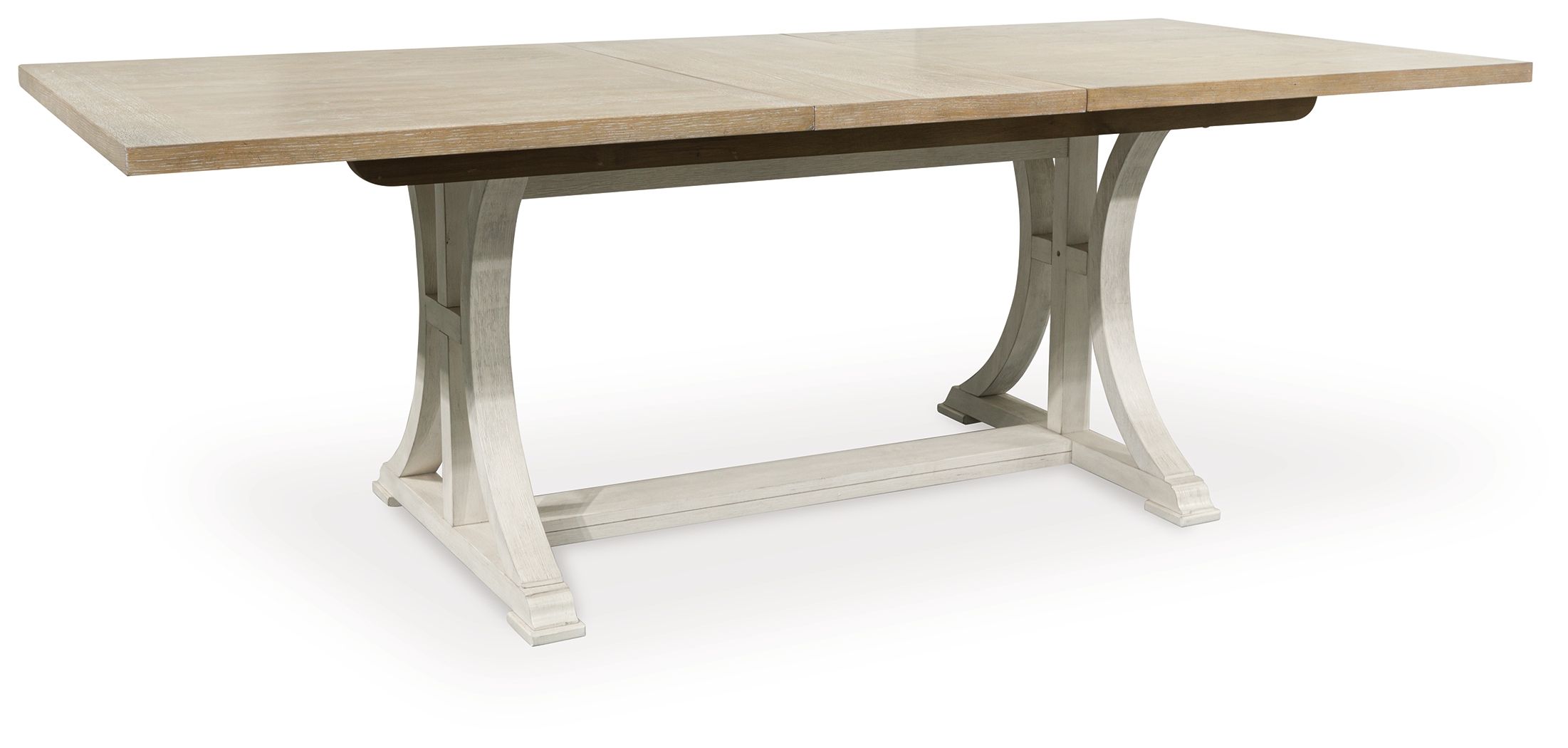 Ashley Shaybrock RECT Dining Room EXT Table - Antique White/Brown