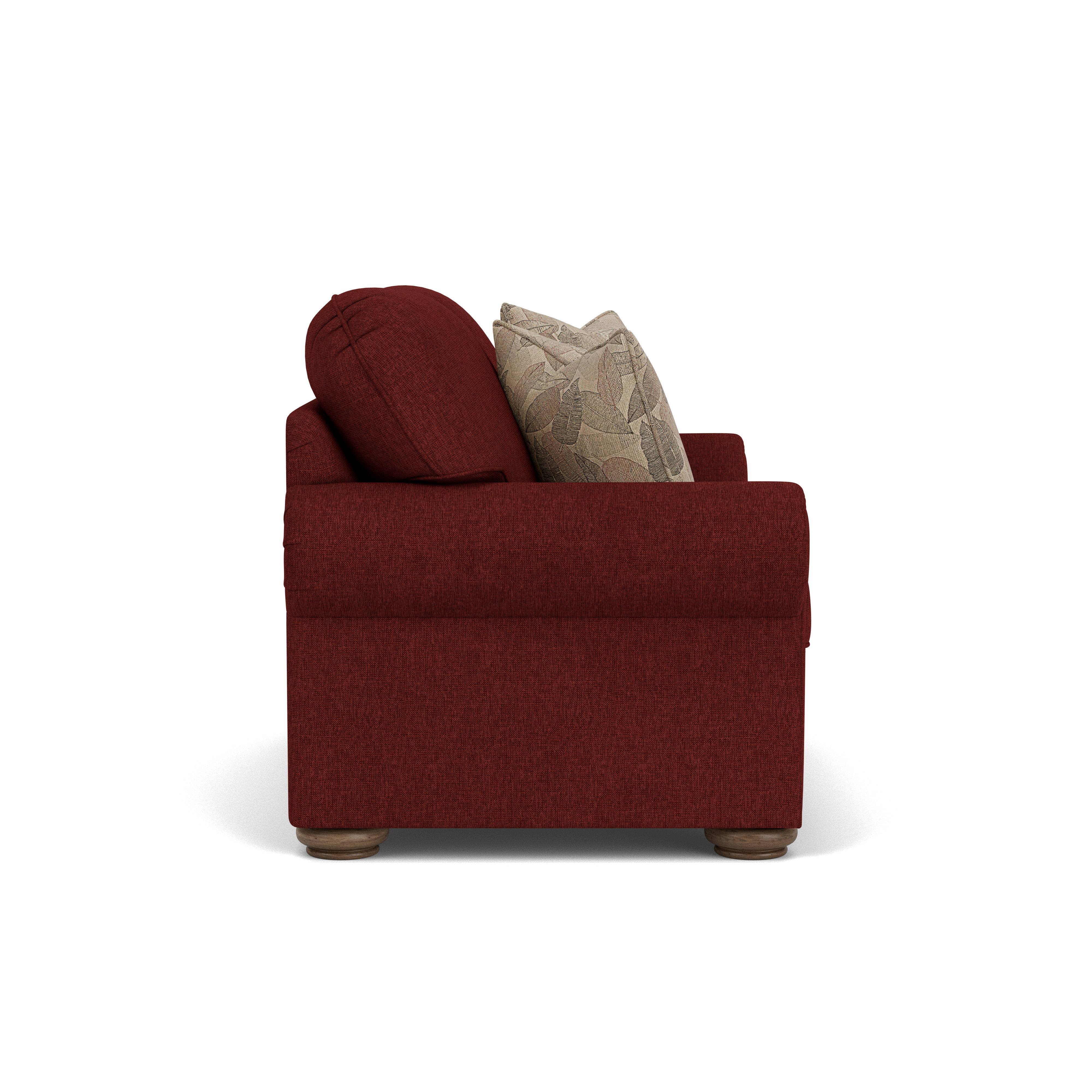 Preston - Fabric Loveseat, dark gray, view 6