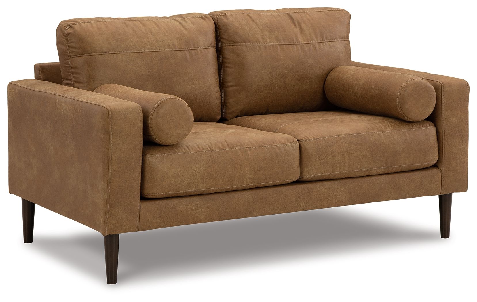 Ashley Furniture Telora - 2 Pc. - Sofa, Loveseat - Caramel - Image 5