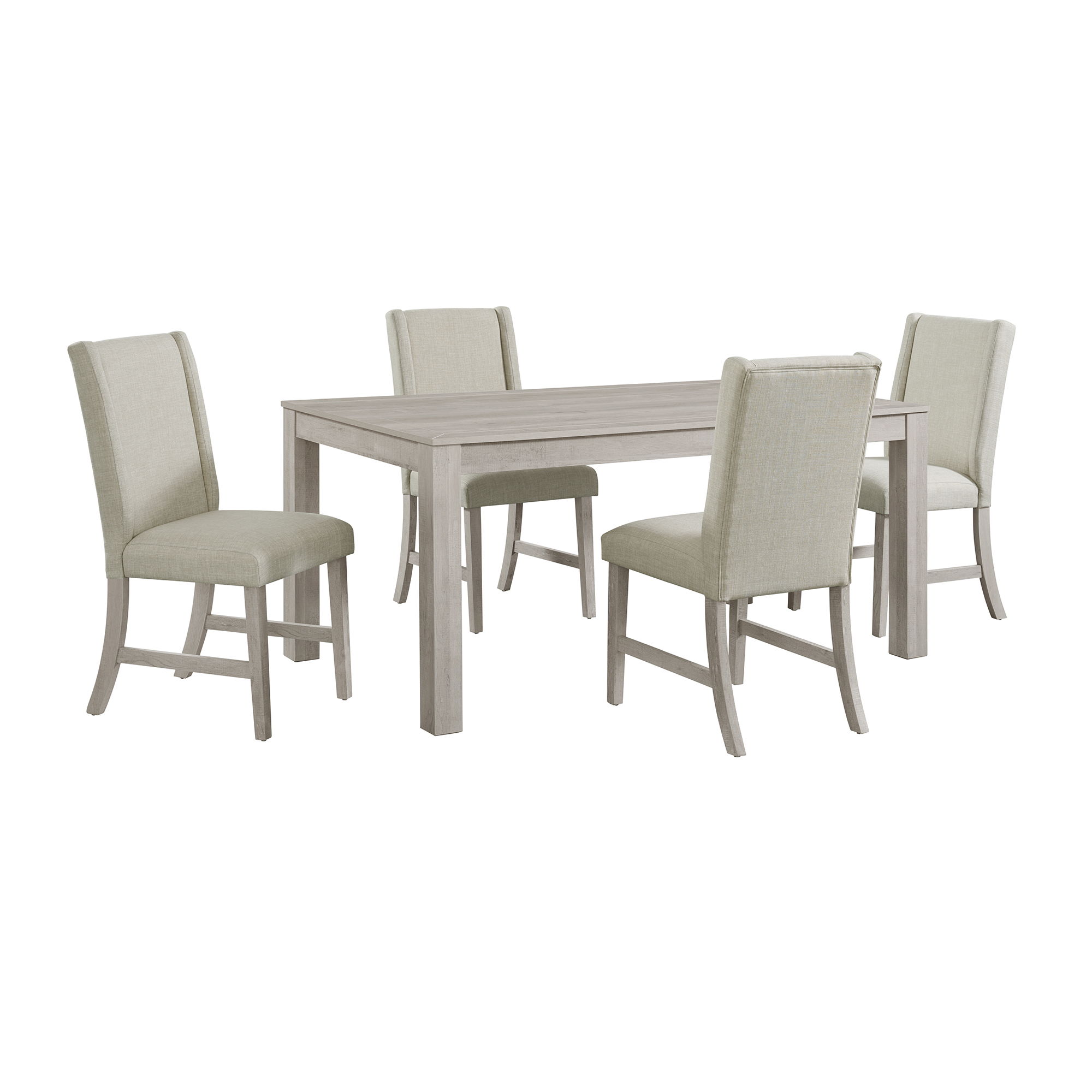 5 Pc · Rectangular Table And Four Chairs