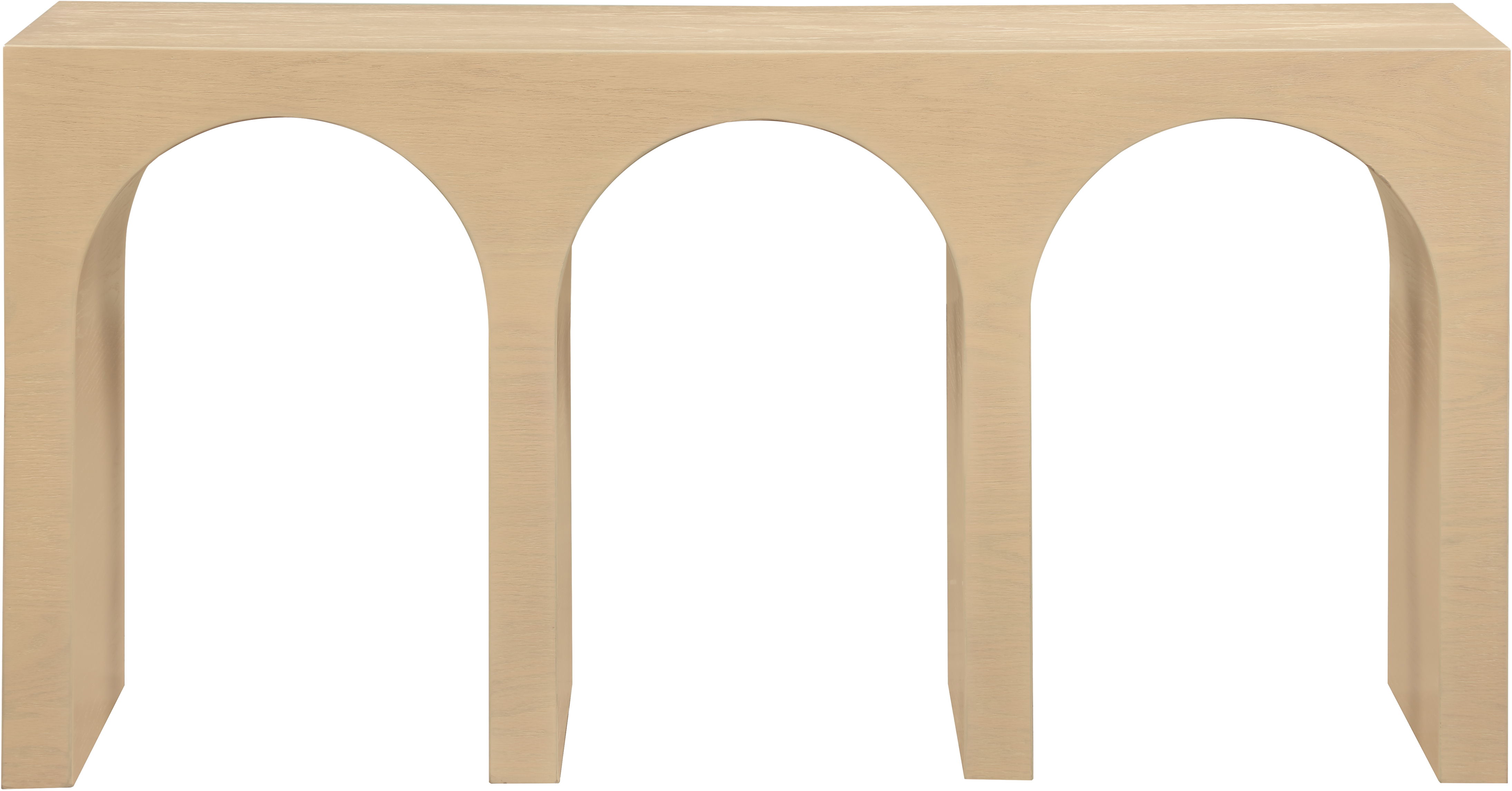 June - Console Table - White Oak