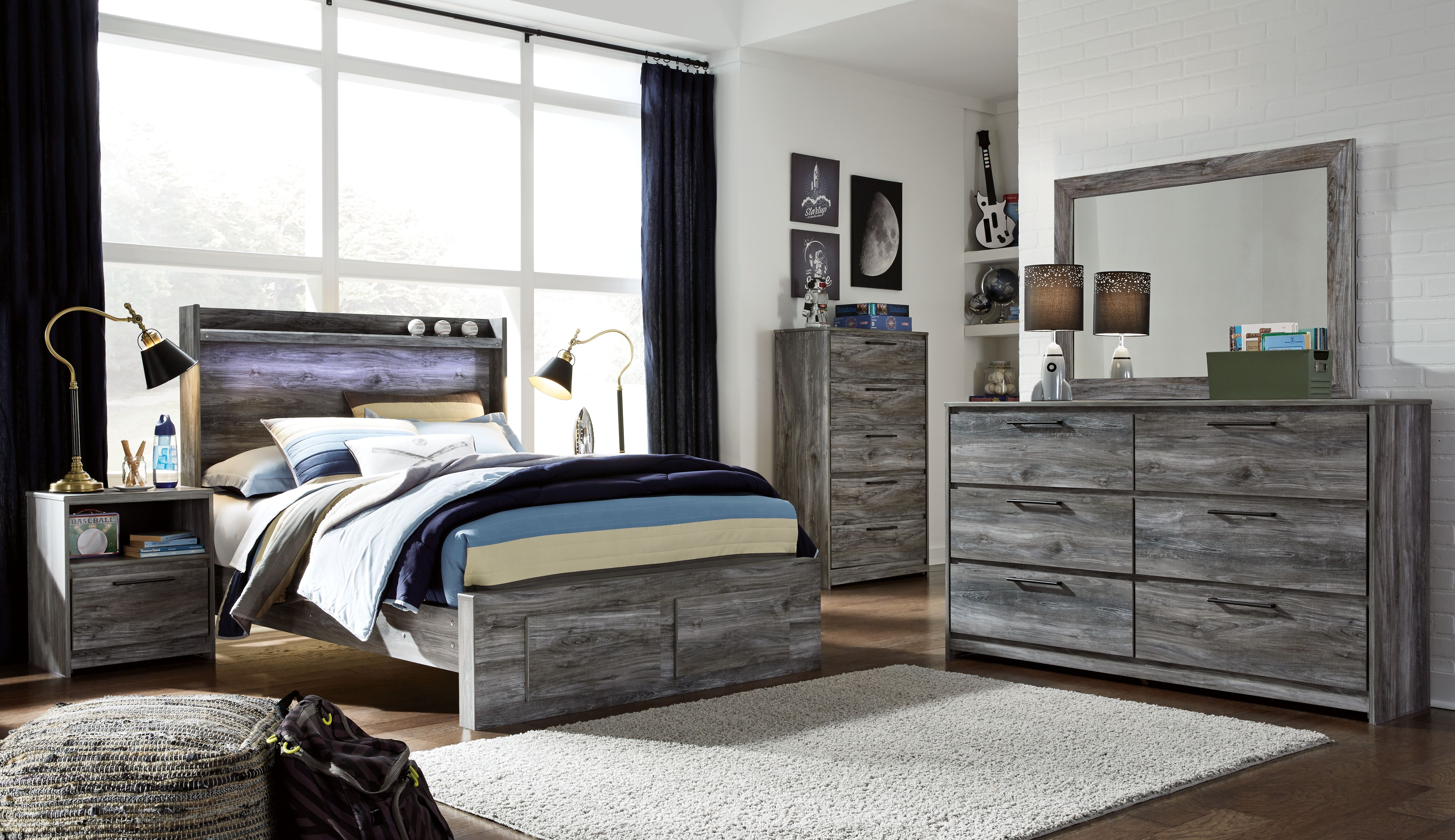 Full · 6 Pc · Dresser, Mirror, Full Bed