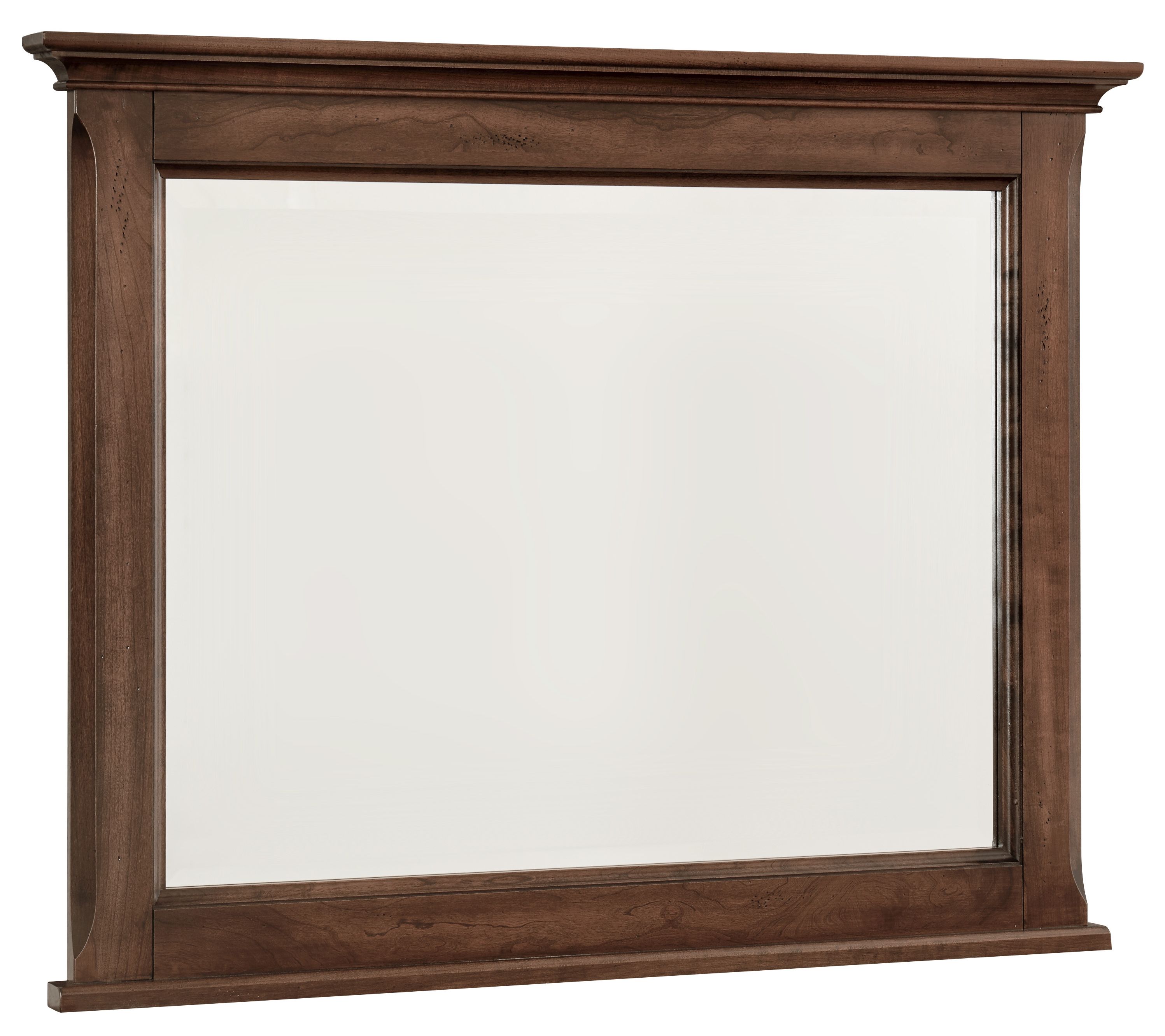 Vaughan-Bassett Heritage - Landscape Mirror - Amish Cherry