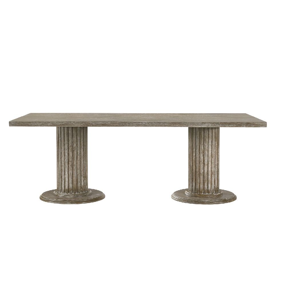 Gabrian - 31" Dining Table - Reclaimed Gray, gray, view 6