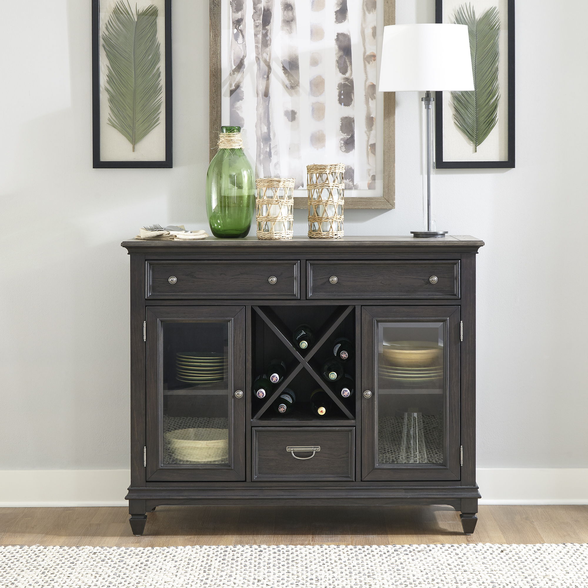 Liberty Furniture Allyson Park - Buffet - Dark Brown