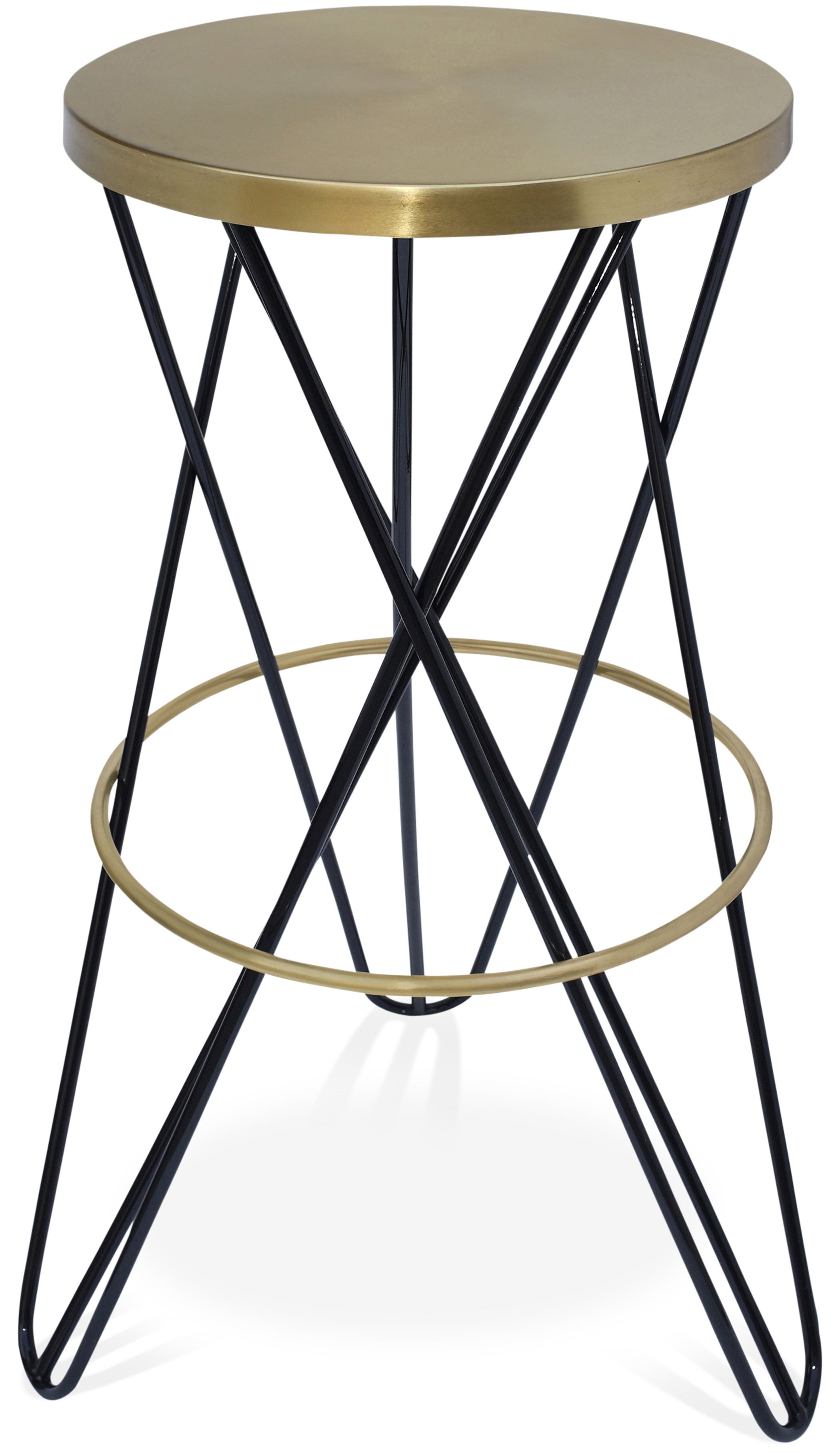 Mercury - Bar Stool - Black - Iron