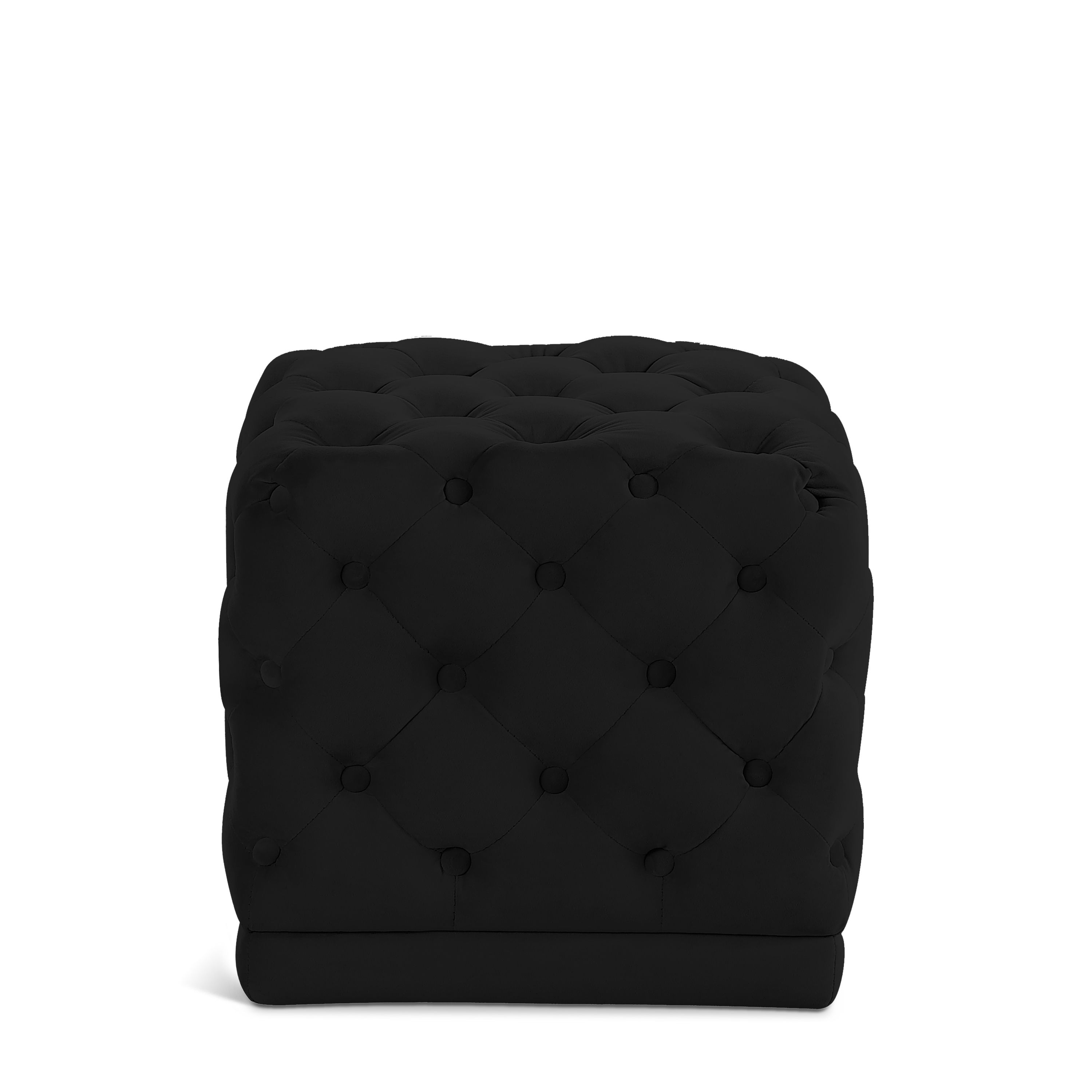 Stella - Ottoman / Stool - Black
