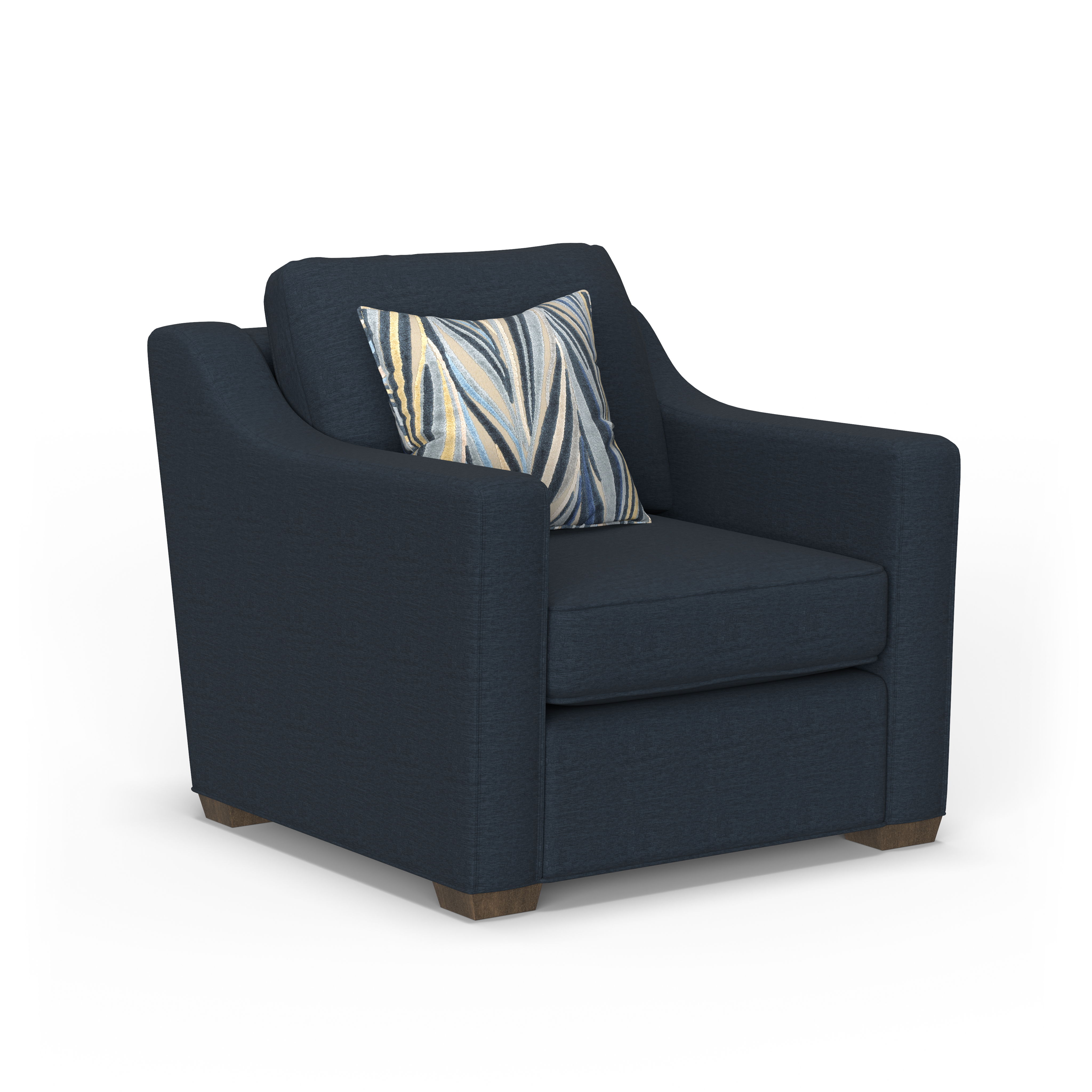 Milo - Fabric Chair, beige, view 2