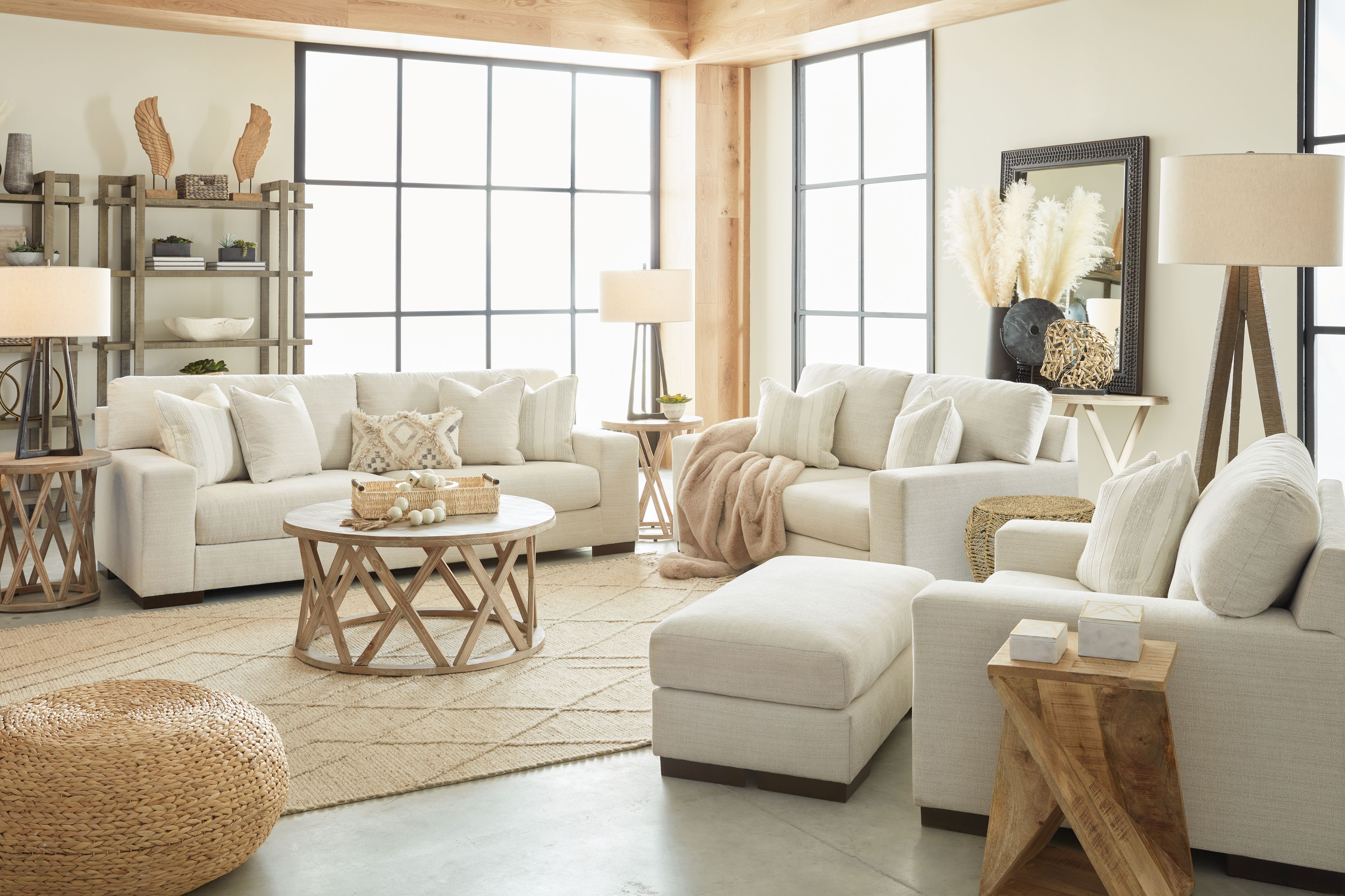 Maggie - 2 Pc. - Sofa, Loveseat - Birch