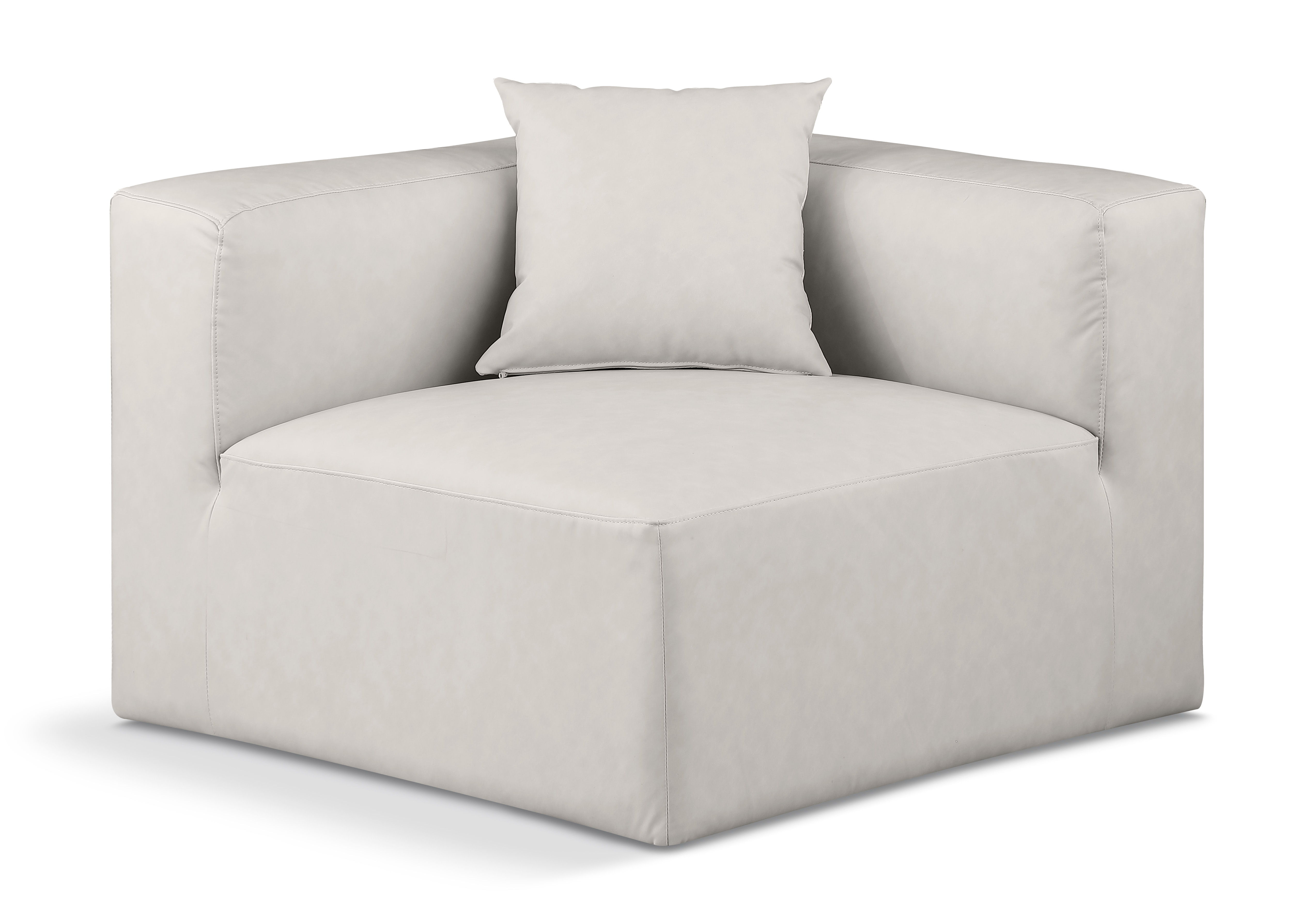 Cube - Corner Chair - Cream