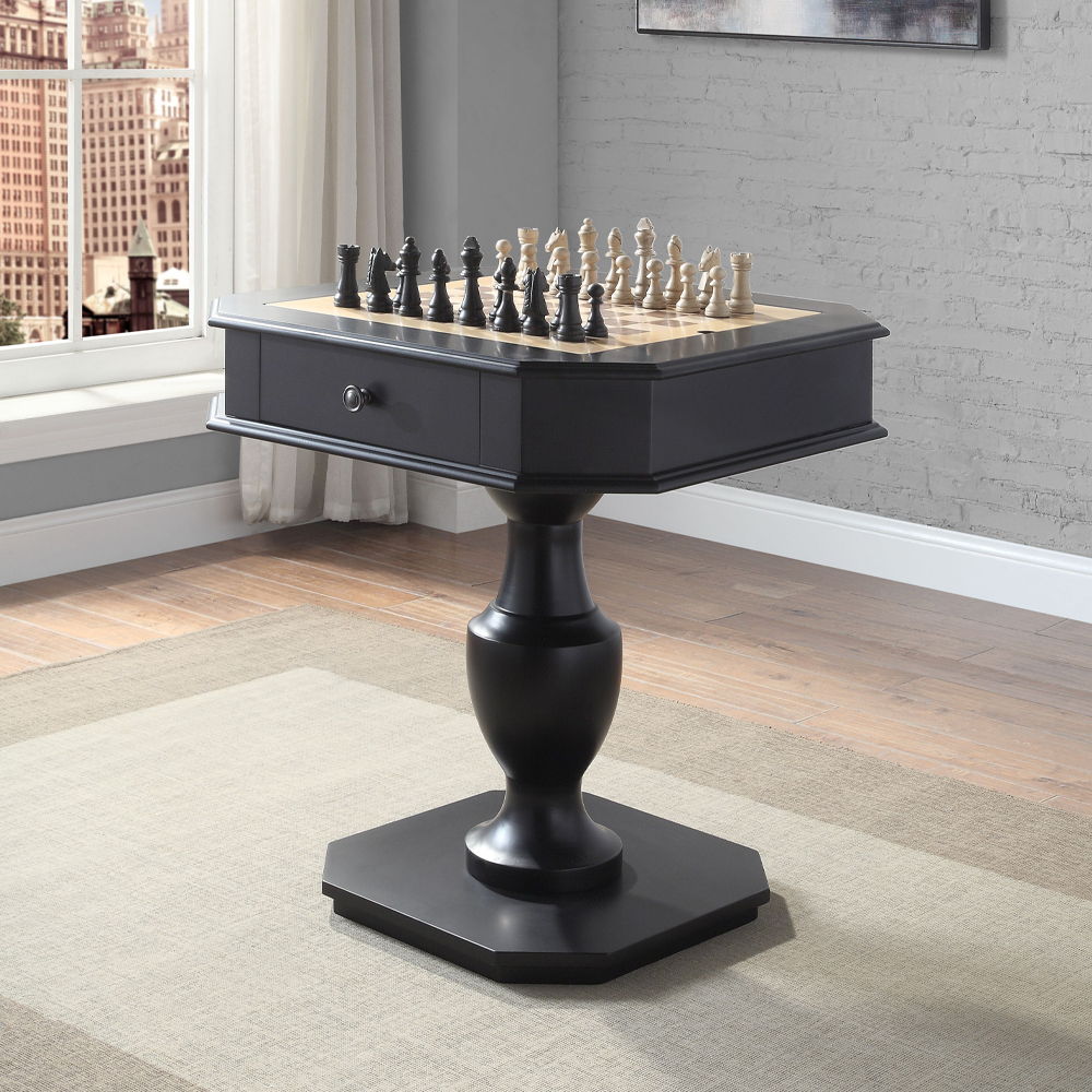 Galini - Game Table - Black, black