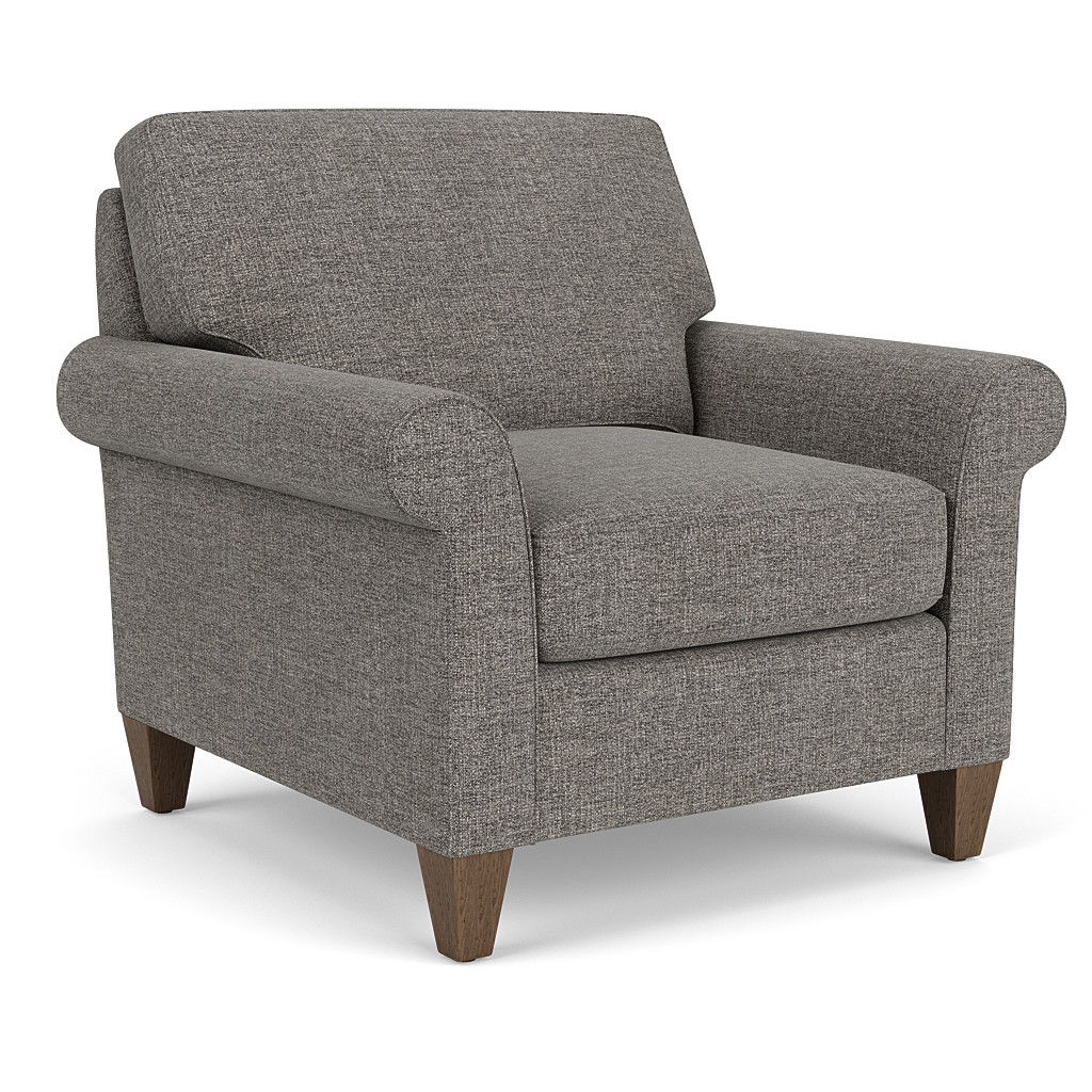 Westside - Fabric Chair, light gray, view 3