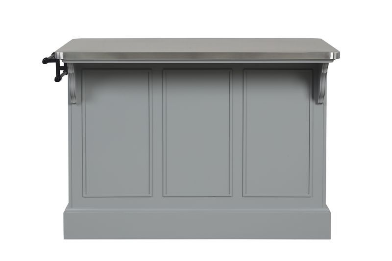 Urrur - Kitchen Island - Gray, gray, view 4