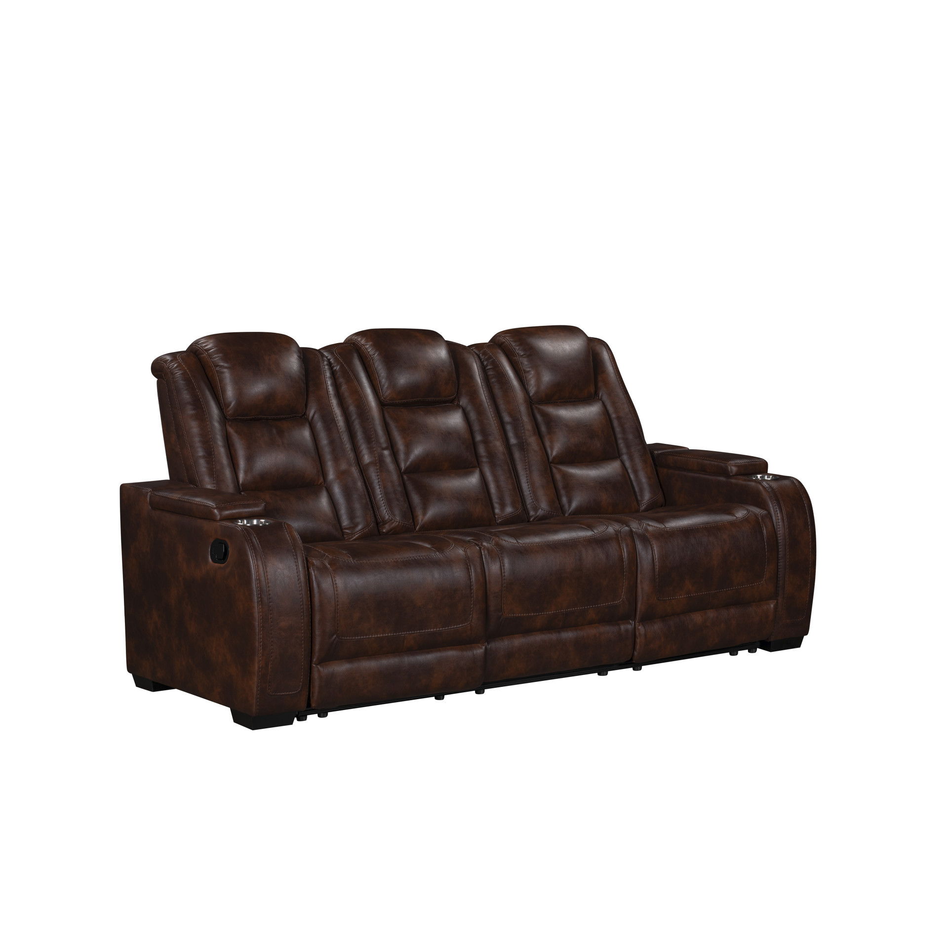 Chester - Reclining Sofa - Brown