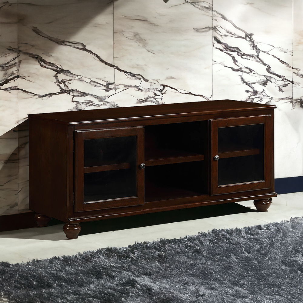 Dita - TV Stand - Walnut, dark brown, view 8