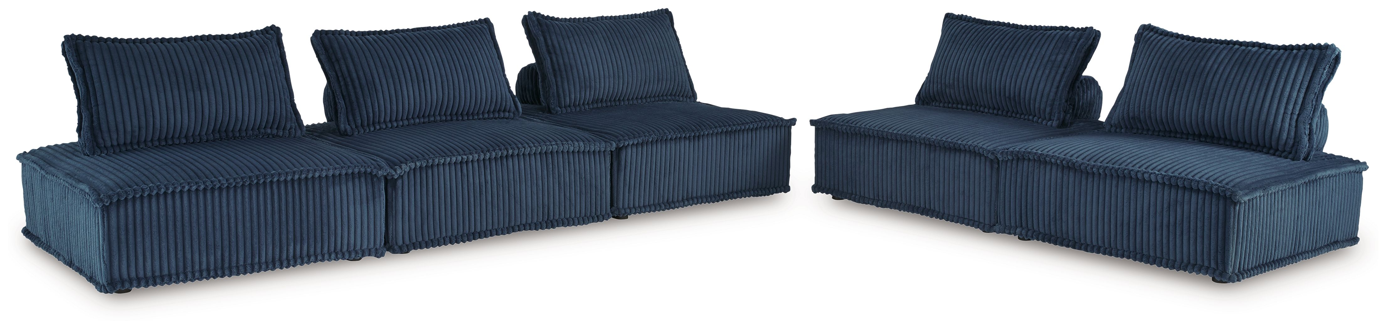 Ashley Furniture Bales - 5-Piece Modular Seating - Navy - Image 6