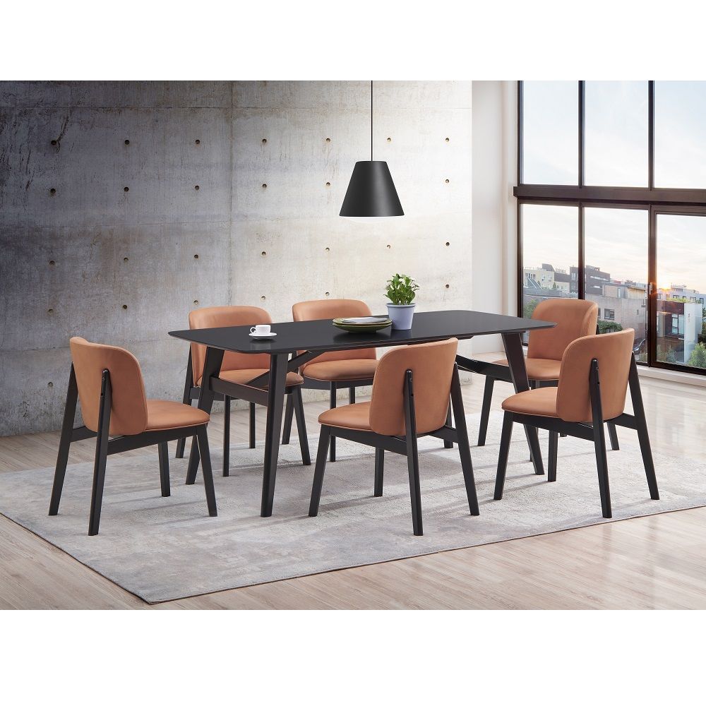 Eliora - Dining Table - Black, black, view 4