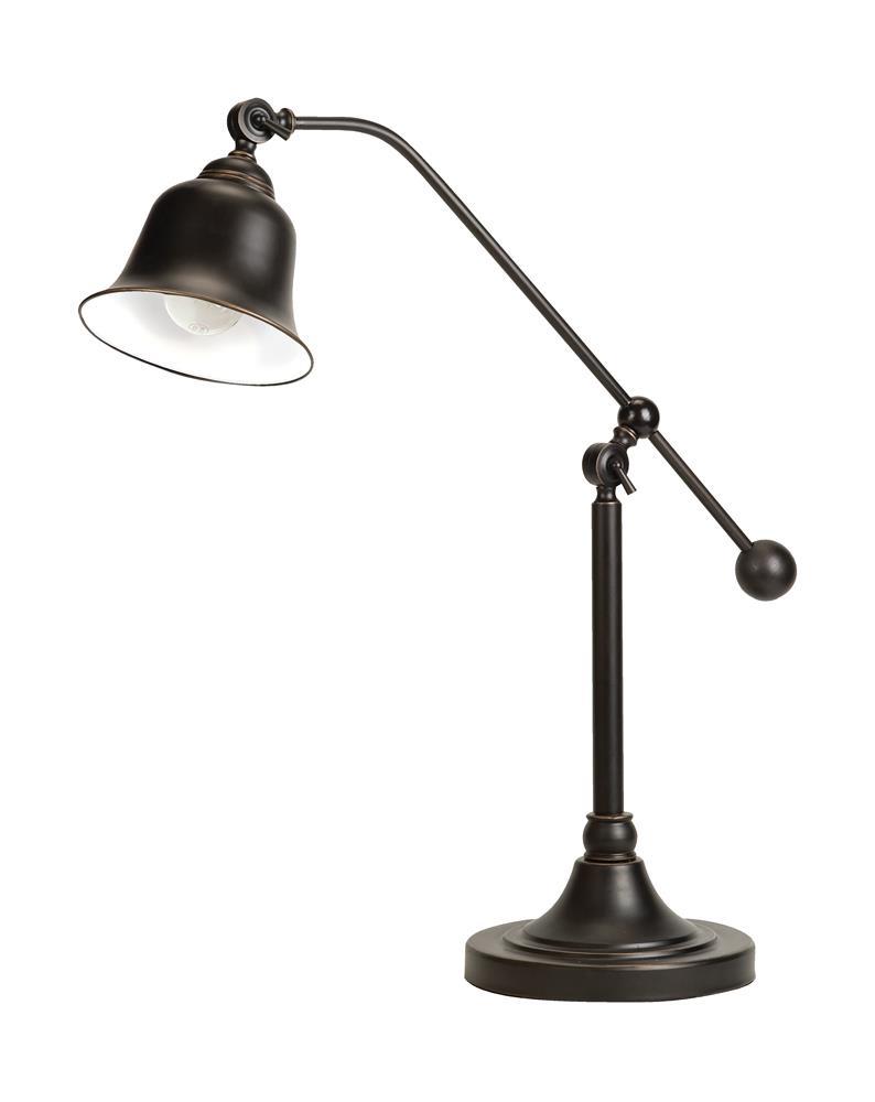 Bell Shade Table Lamp Dark Bronze