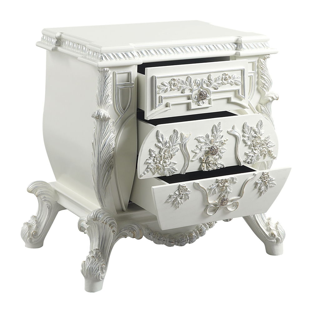Vanaheim - Nightstand - Antique White, beige, view 3