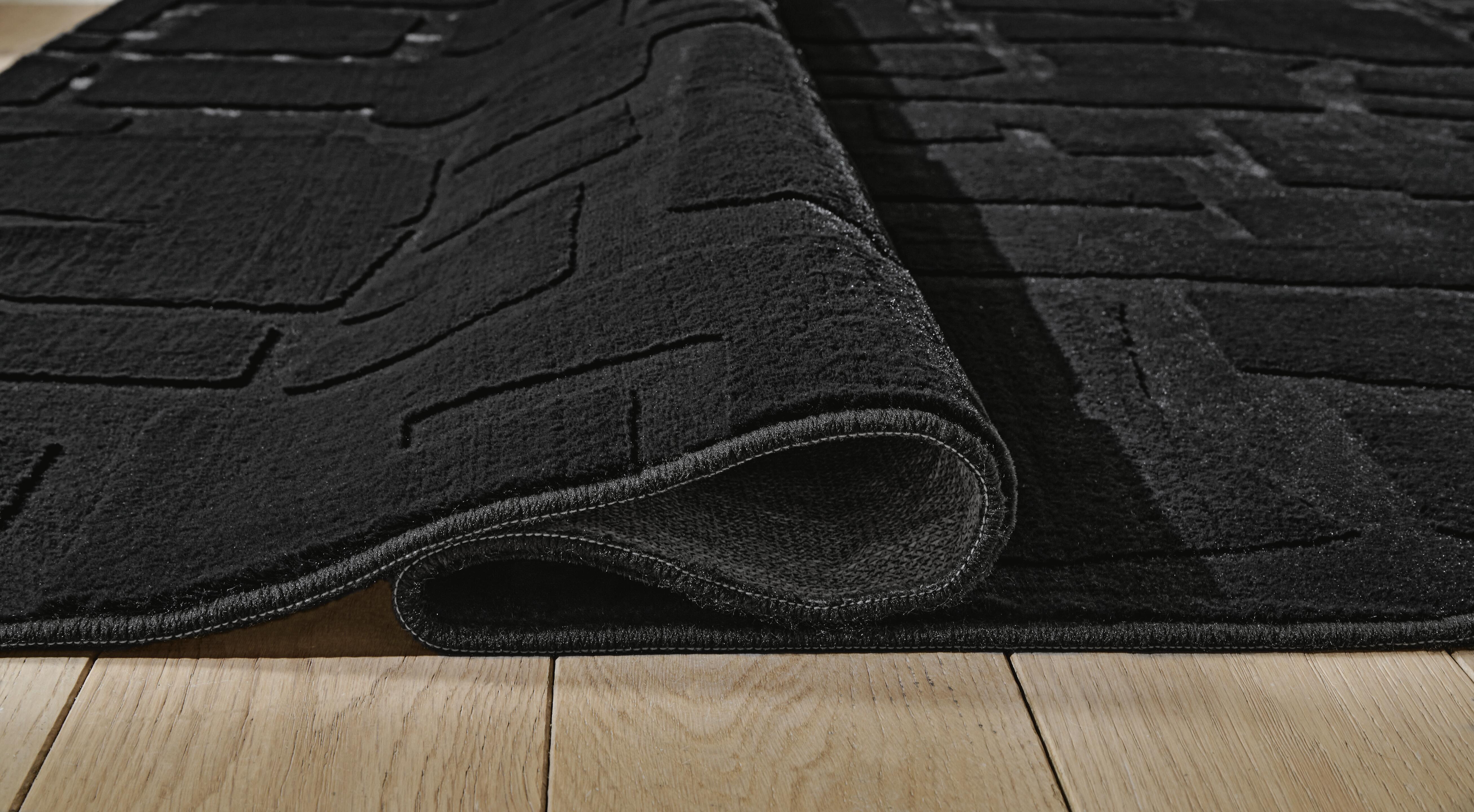 Gibbswell - 8' x 10' Washable Rug - Black