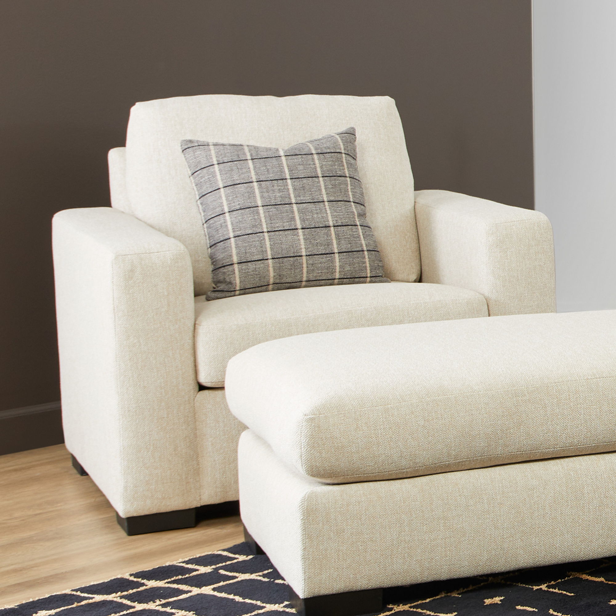 Oliver - Fabric Chair, beige, view 8