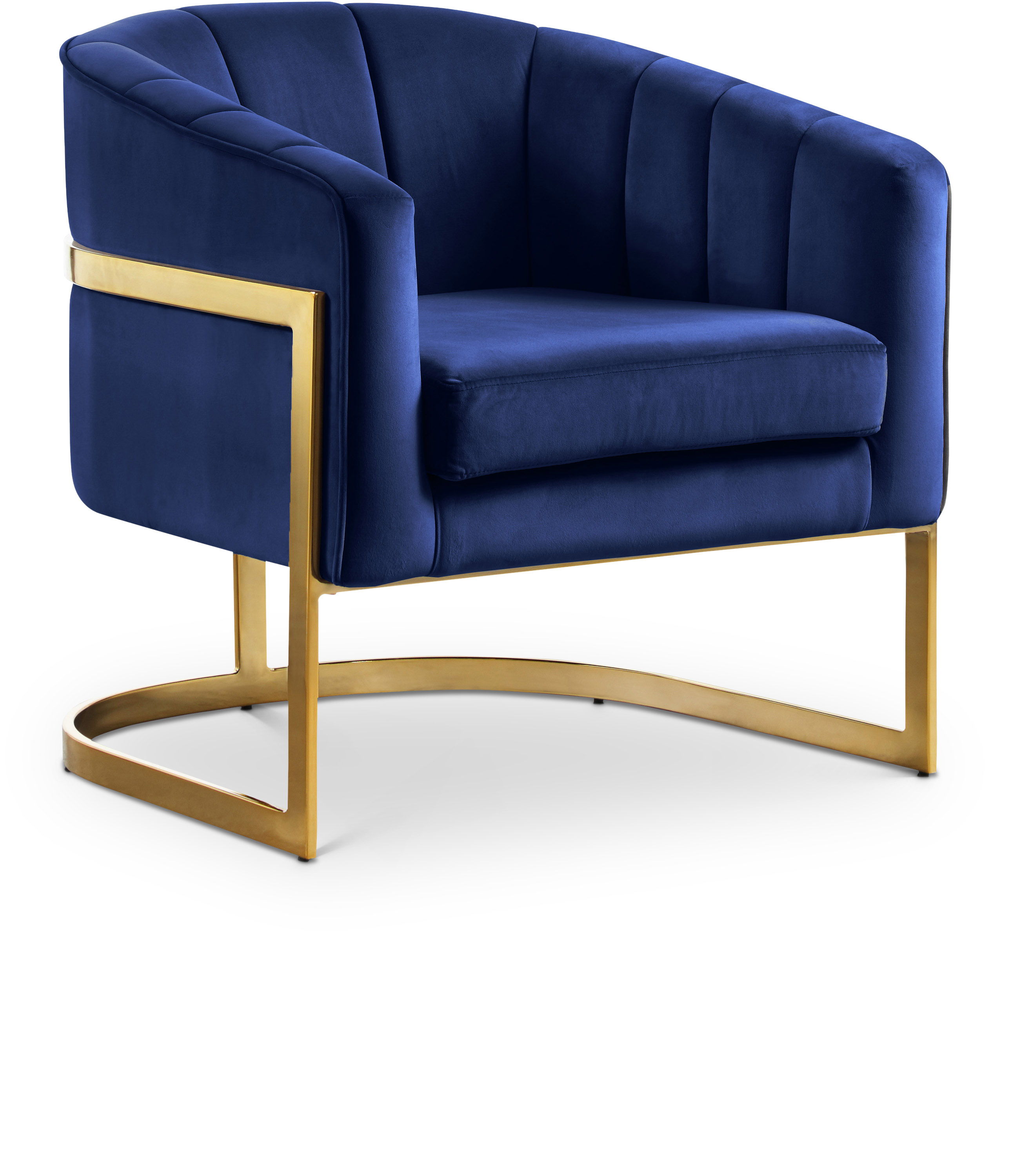 Carter - Accent Chair - Navy