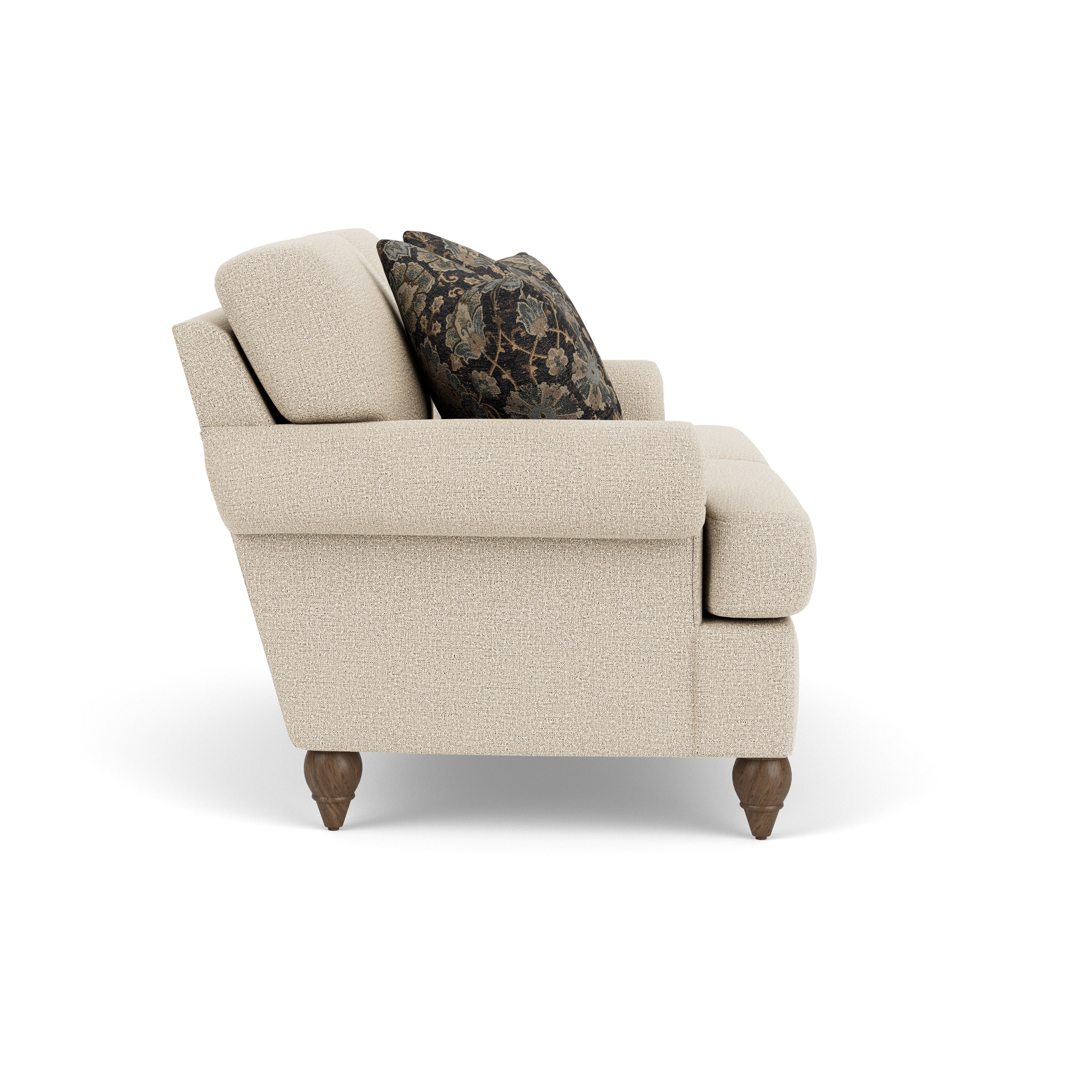 Moxy - 62" Loveseat, blue, view 5