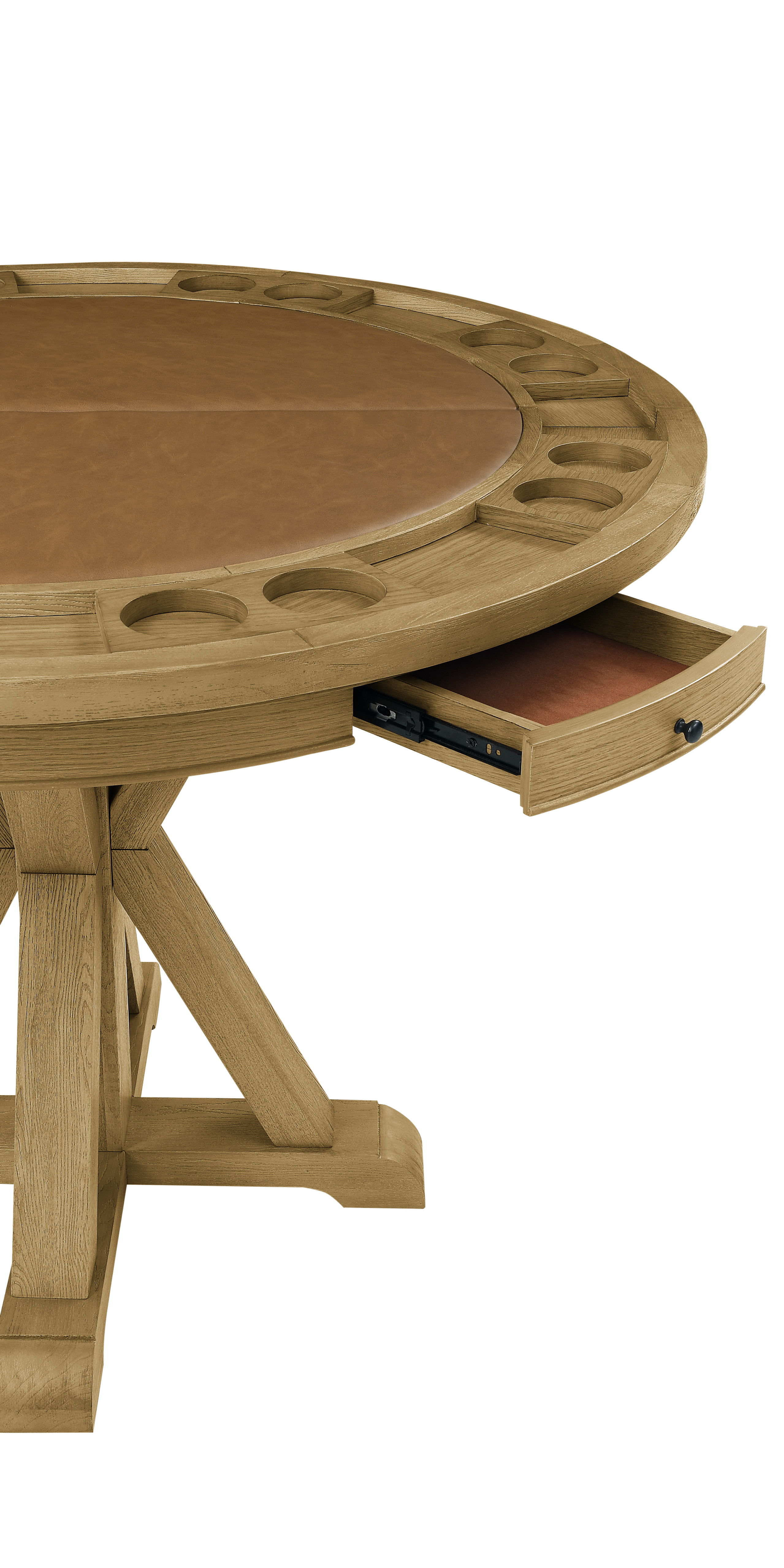 Rylie - Counter Table With Game Top - Natural