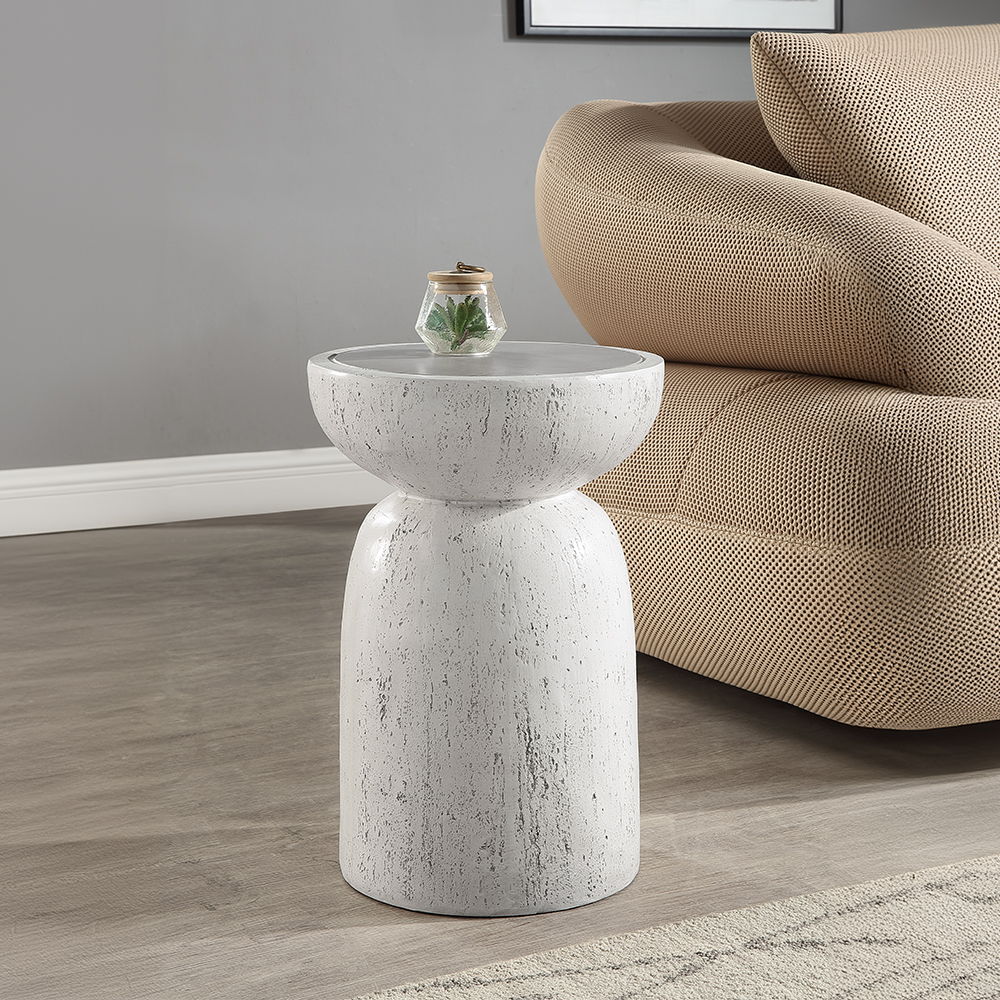 Dylana - Accent Table - Natural Gray, gray