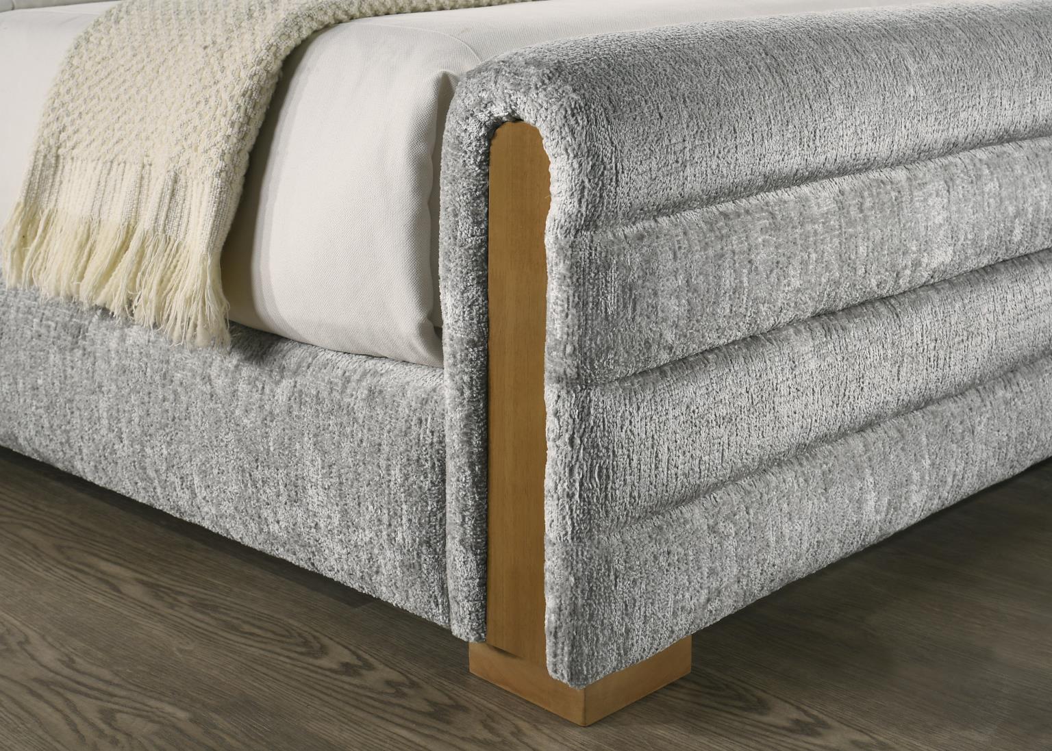 B570 - King Bed - Light Gray