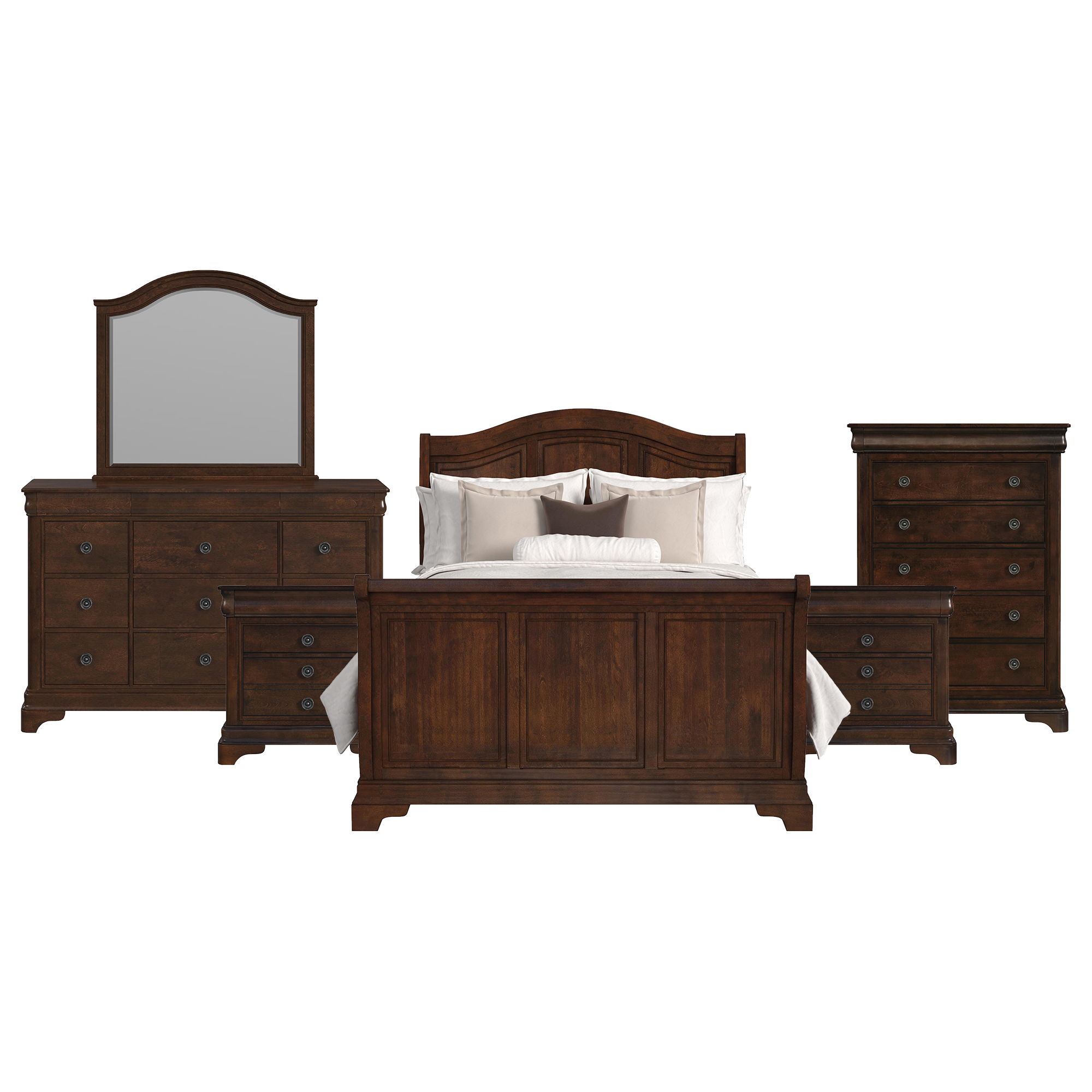 Queen · 6 Pc · Bedroom Set
