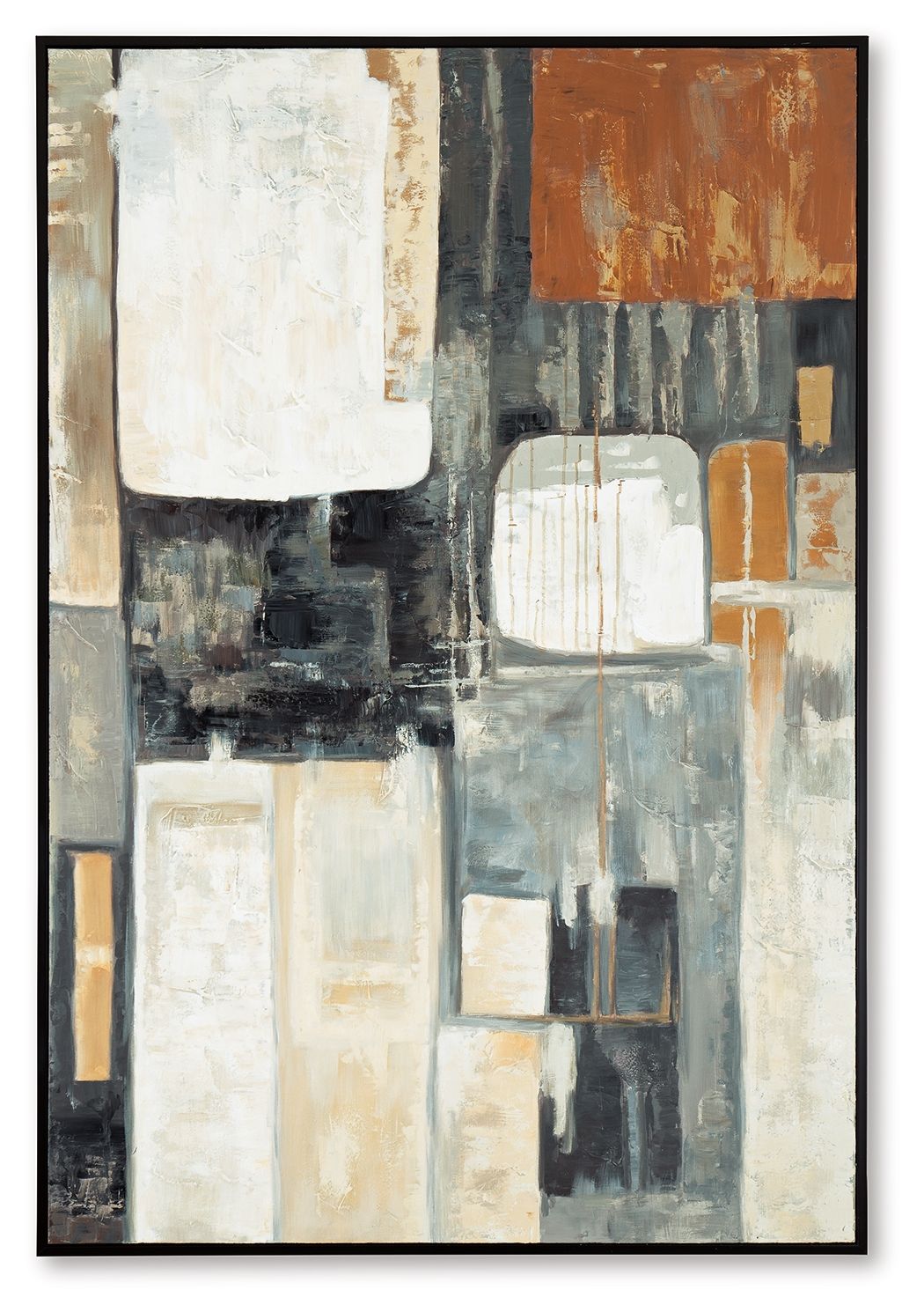 Ashley Furniture Howford - Wall Art - Brown / Black / Gray - Image 5
